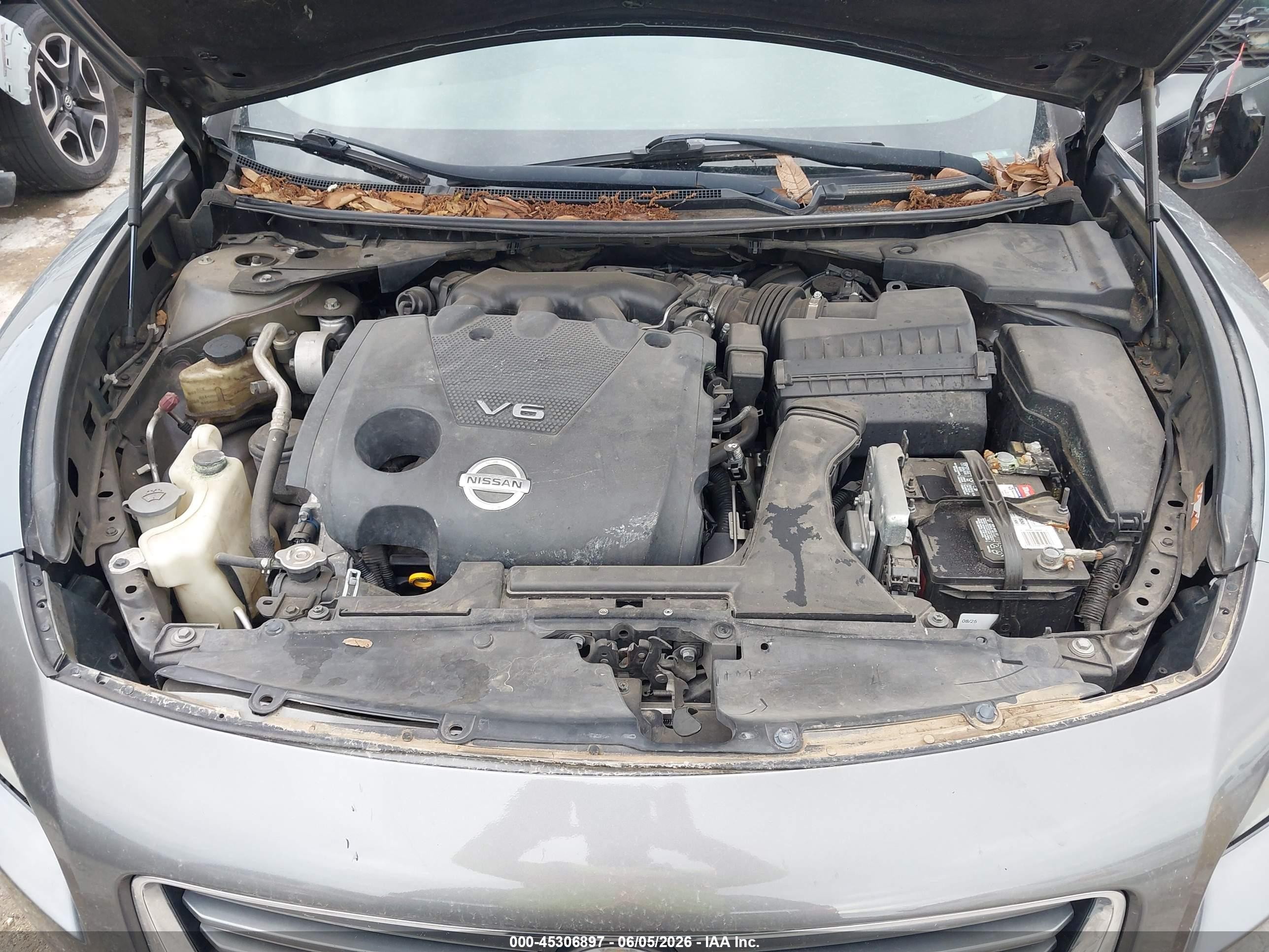 2014 Nissan Maxima 3.5 S Gray vin: 1N4AA5AP4EC470957