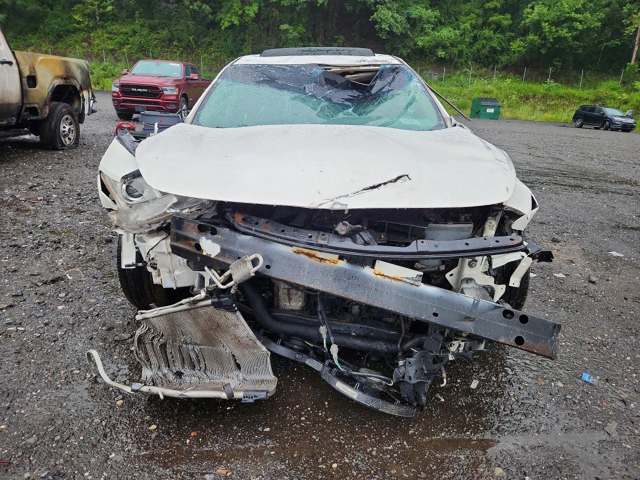 2014 Nissan Maxima 3.5 S White vin: 1N4AA5AP4EC482347