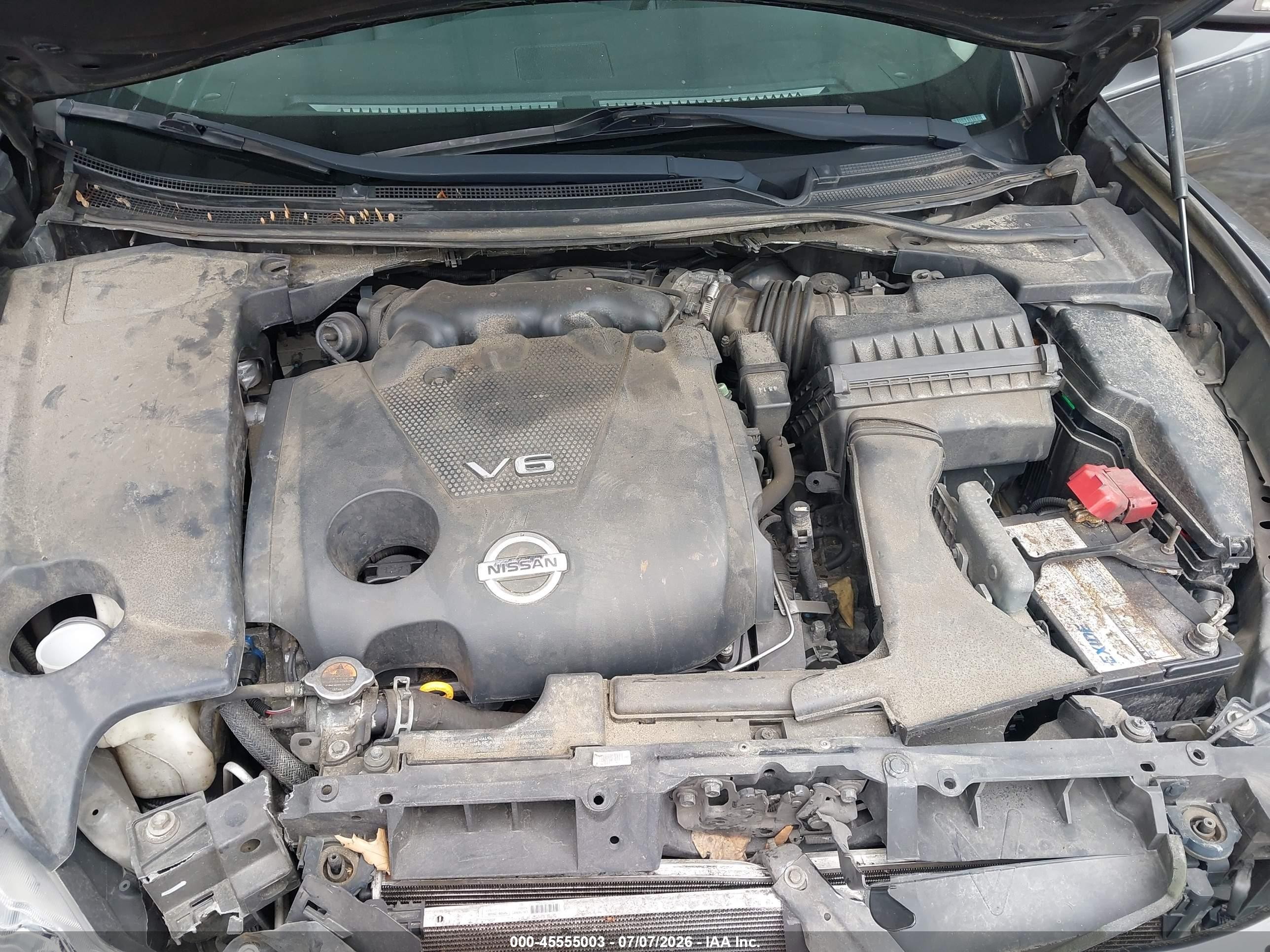 2014 Nissan Maxima 3.5 Sv Gray vin: 1N4AA5AP4EC483787