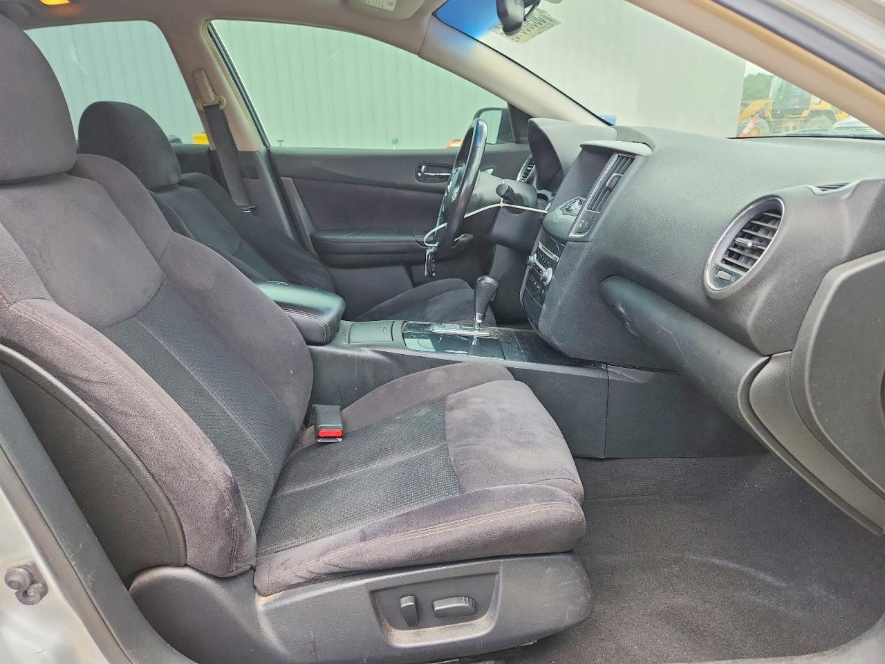 2014 Nissan Maxima 3.5 S Silver vin: 1N4AA5AP4EC485958