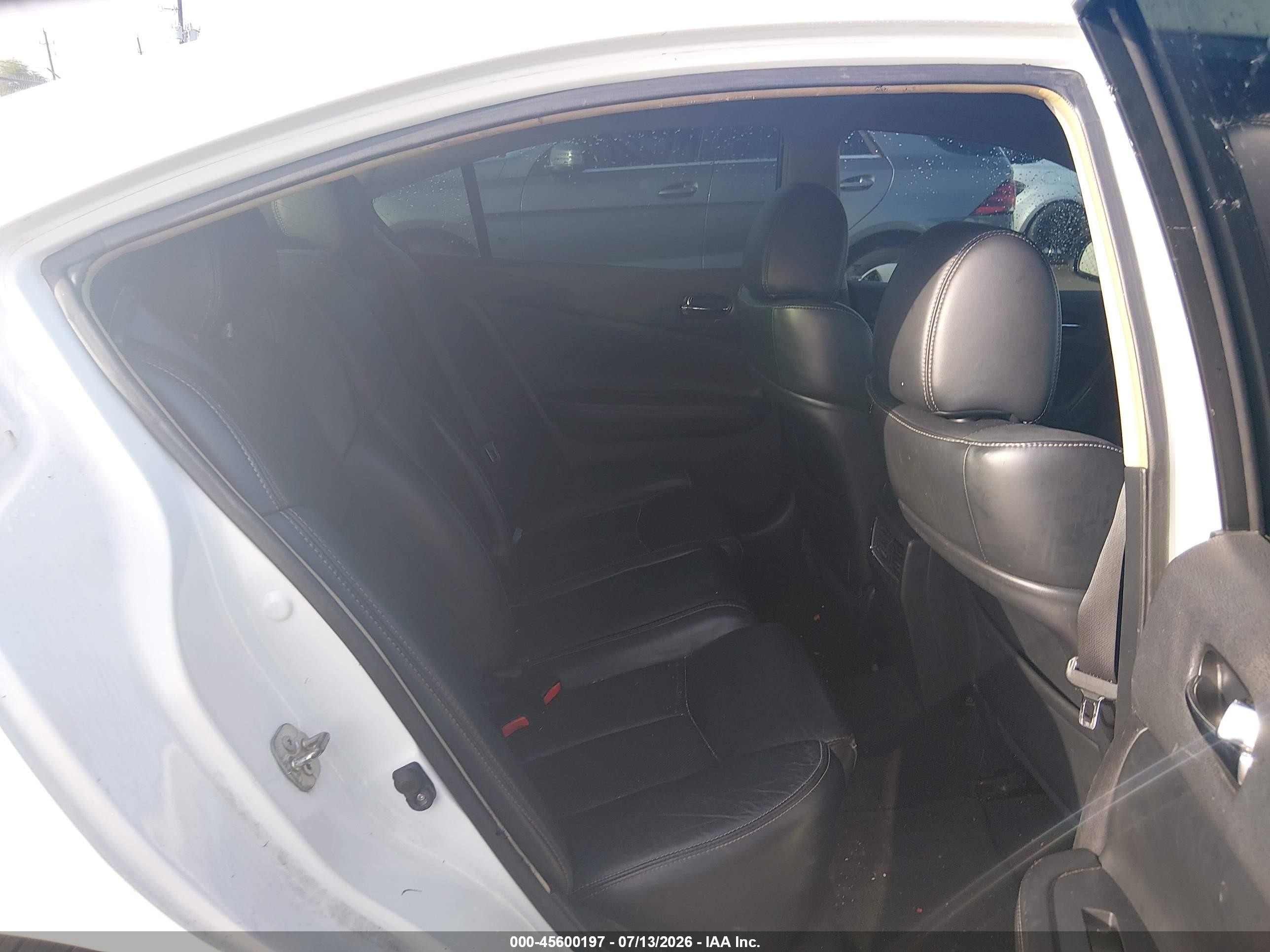 2014 Nissan Maxima 3.5 Sv White vin: 1N4AA5AP4EC487094