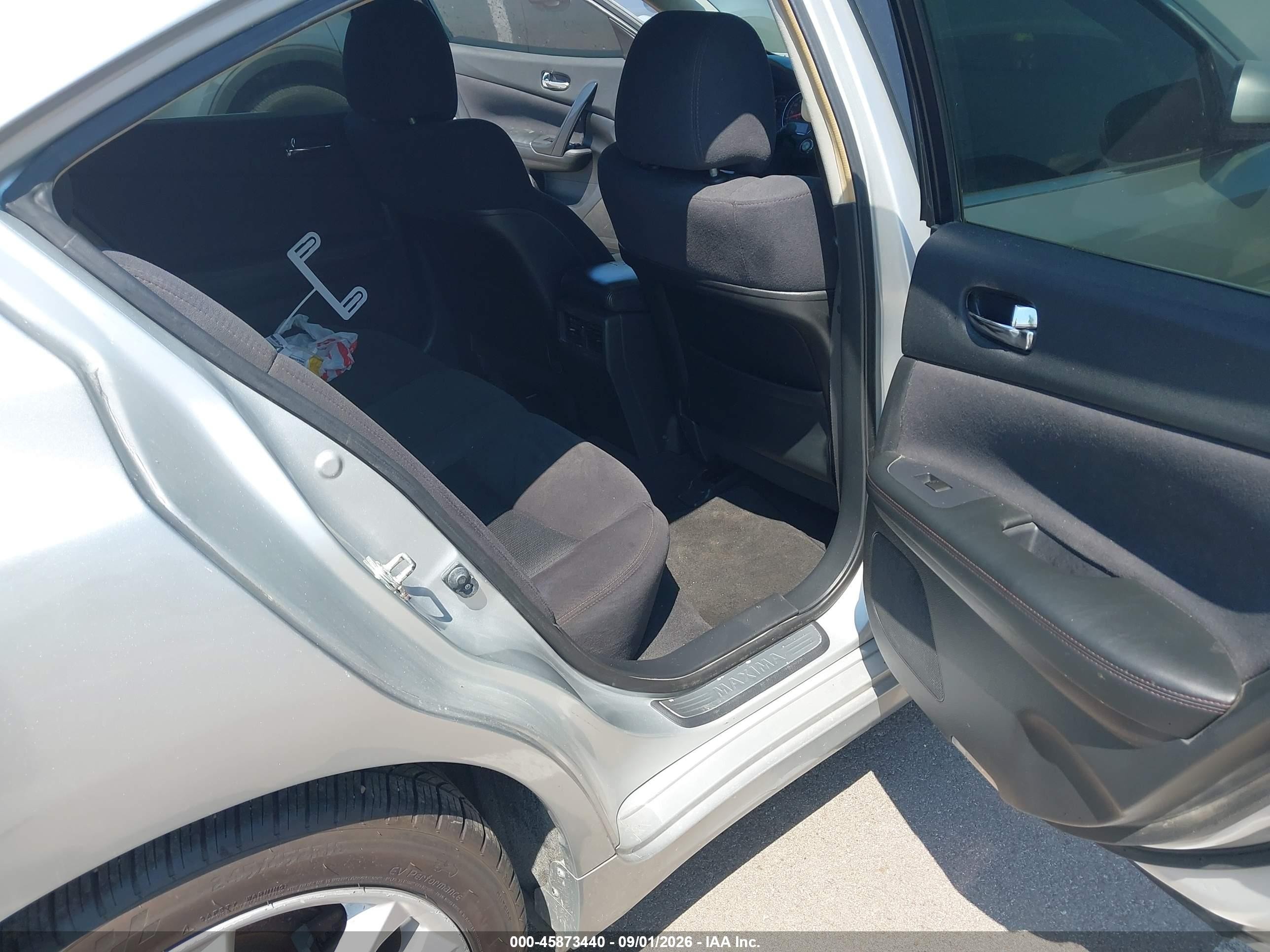 2014 Nissan Maxima 3.5 S Silver vin: 1N4AA5AP4EC490755