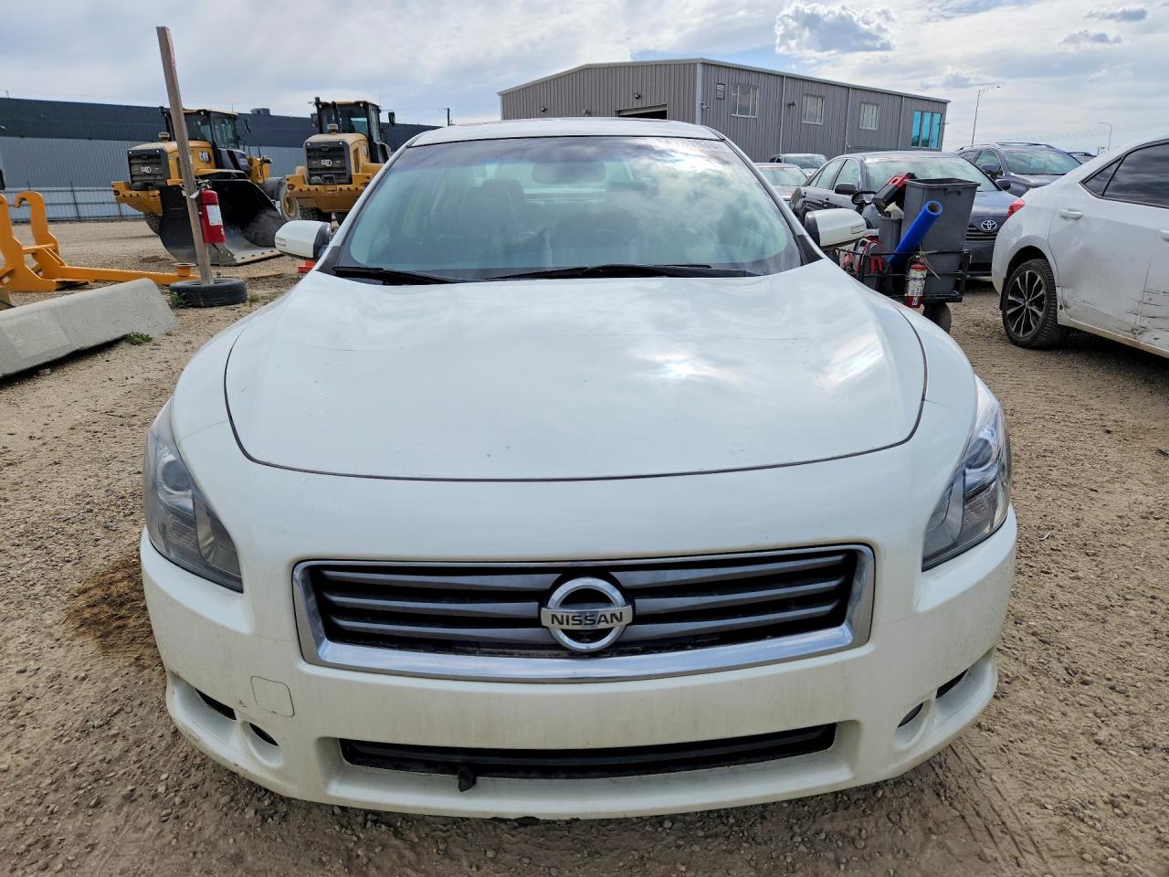 2014 Nissan Maxima 3.5 S White vin: 1N4AA5AP4EC491095