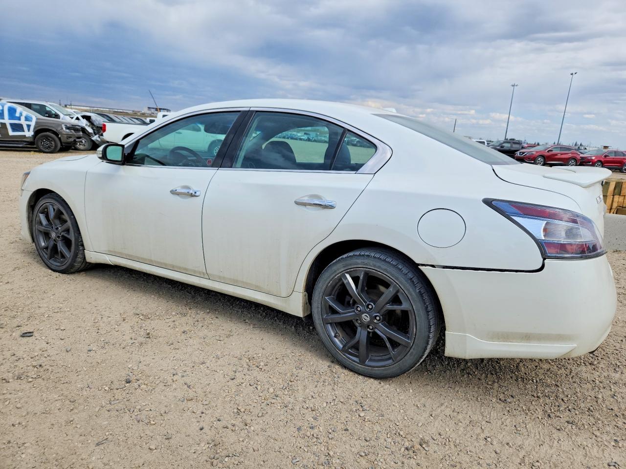 2014 Nissan Maxima 3.5 S White vin: 1N4AA5AP4EC491095