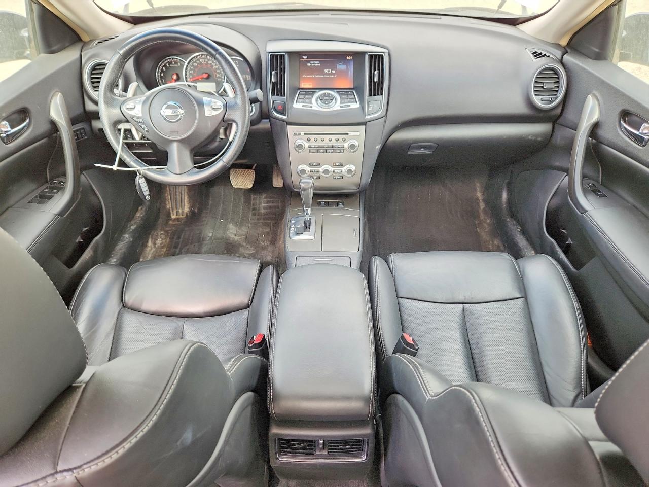 2014 Nissan Maxima 3.5 S White vin: 1N4AA5AP4EC491095