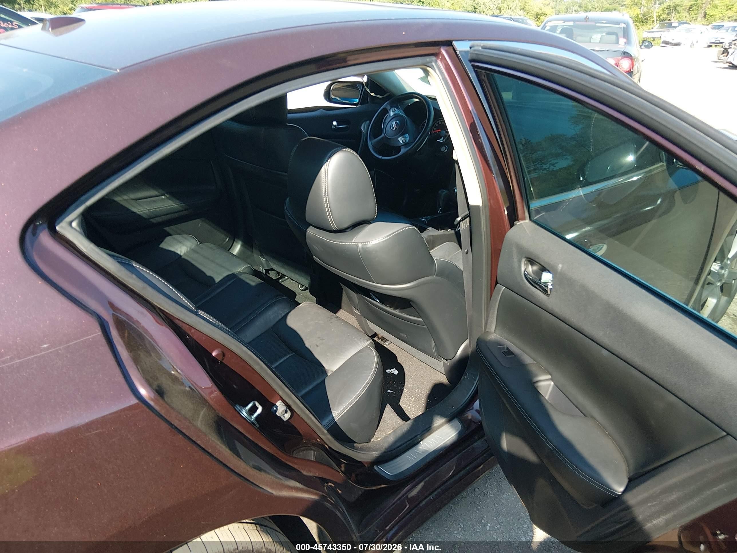 2014 Nissan Maxima 3.5 Sv Фиолетовый vin: 1N4AA5AP4EC495129