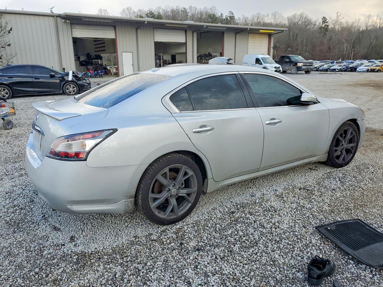 2014 Niss Maxima S Silver vin: 1N4AA5AP4EC907842