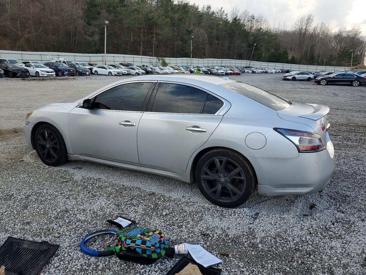 2014 Niss Maxima S Silver vin: 1N4AA5AP4EC907842