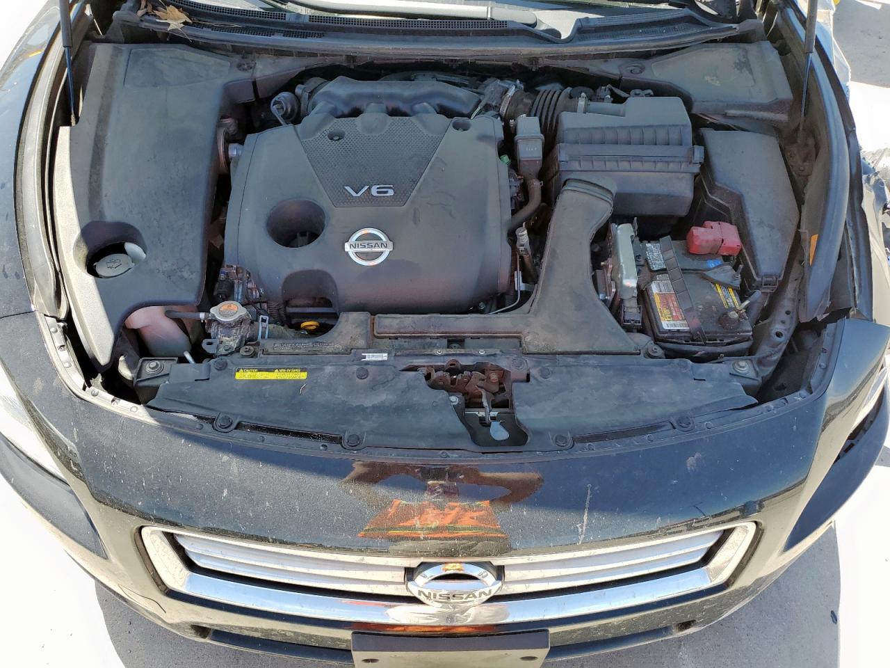2014 Nissan Maxima Black vin: 1N4AA5AP4EC909364
