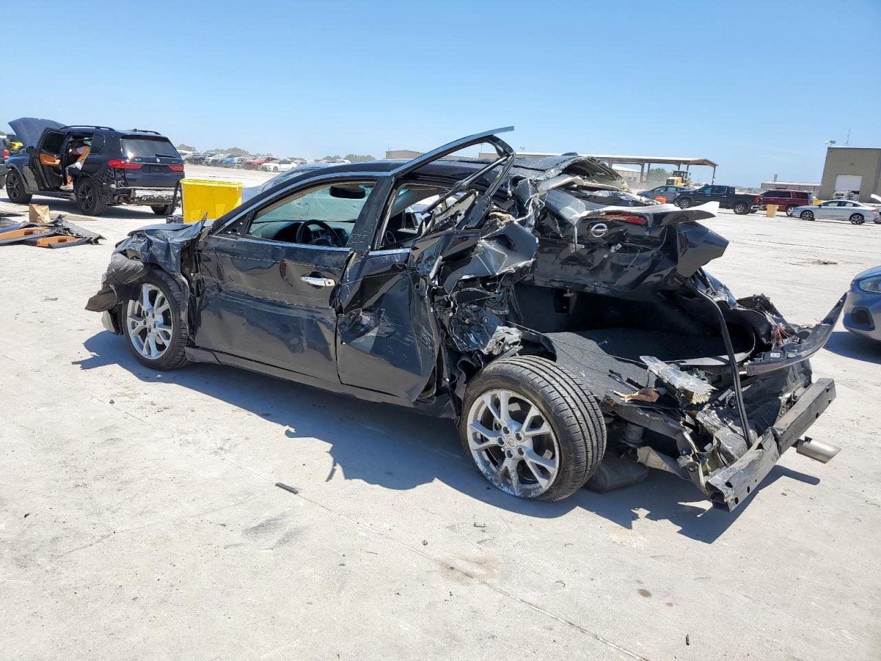 2014 Nissan Maxima Black vin: 1N4AA5AP4EC909364