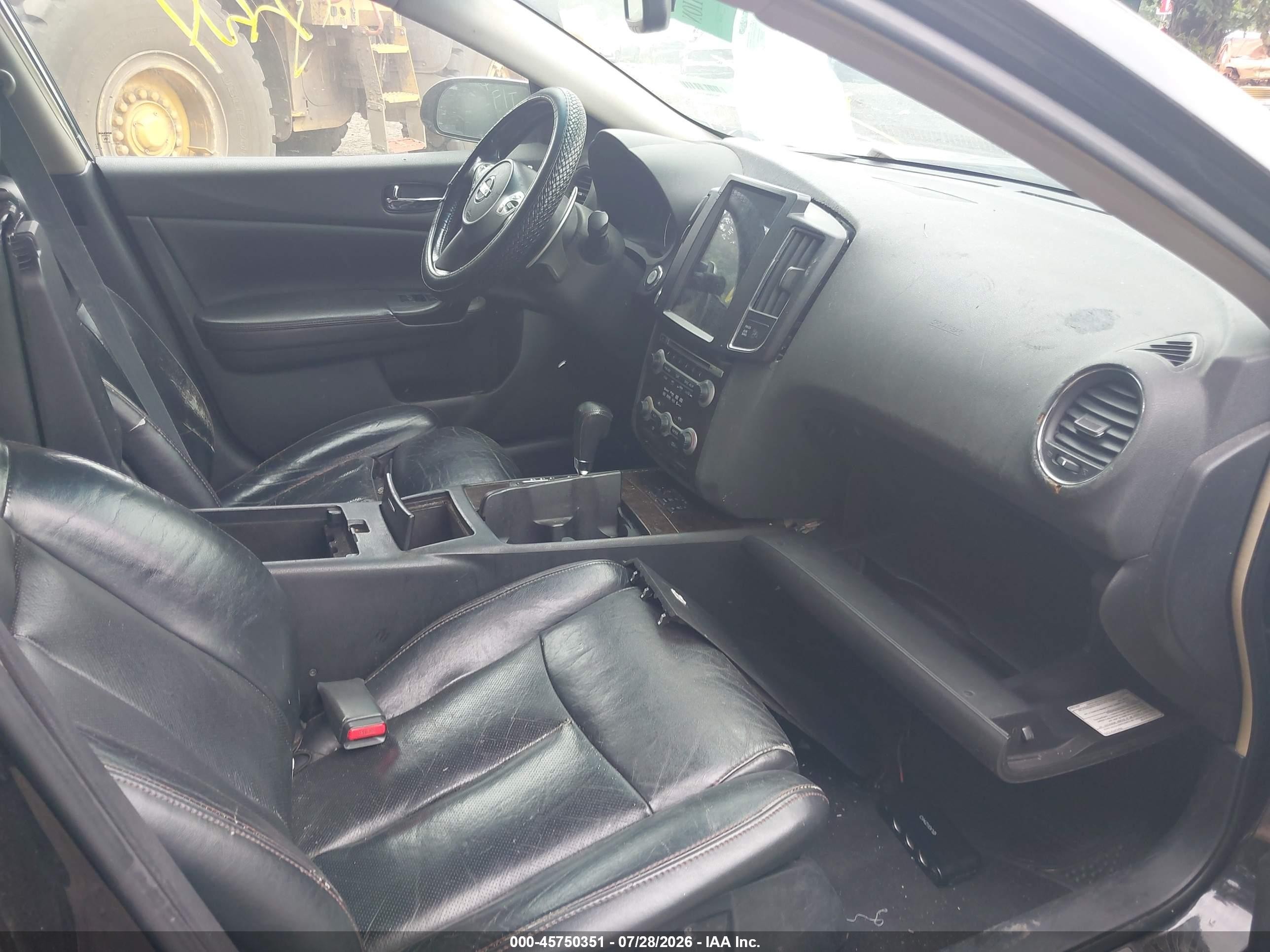 2010 Nissan Maxima 3.5 Sv Черный vin: 1N4AA5AP5AC804052