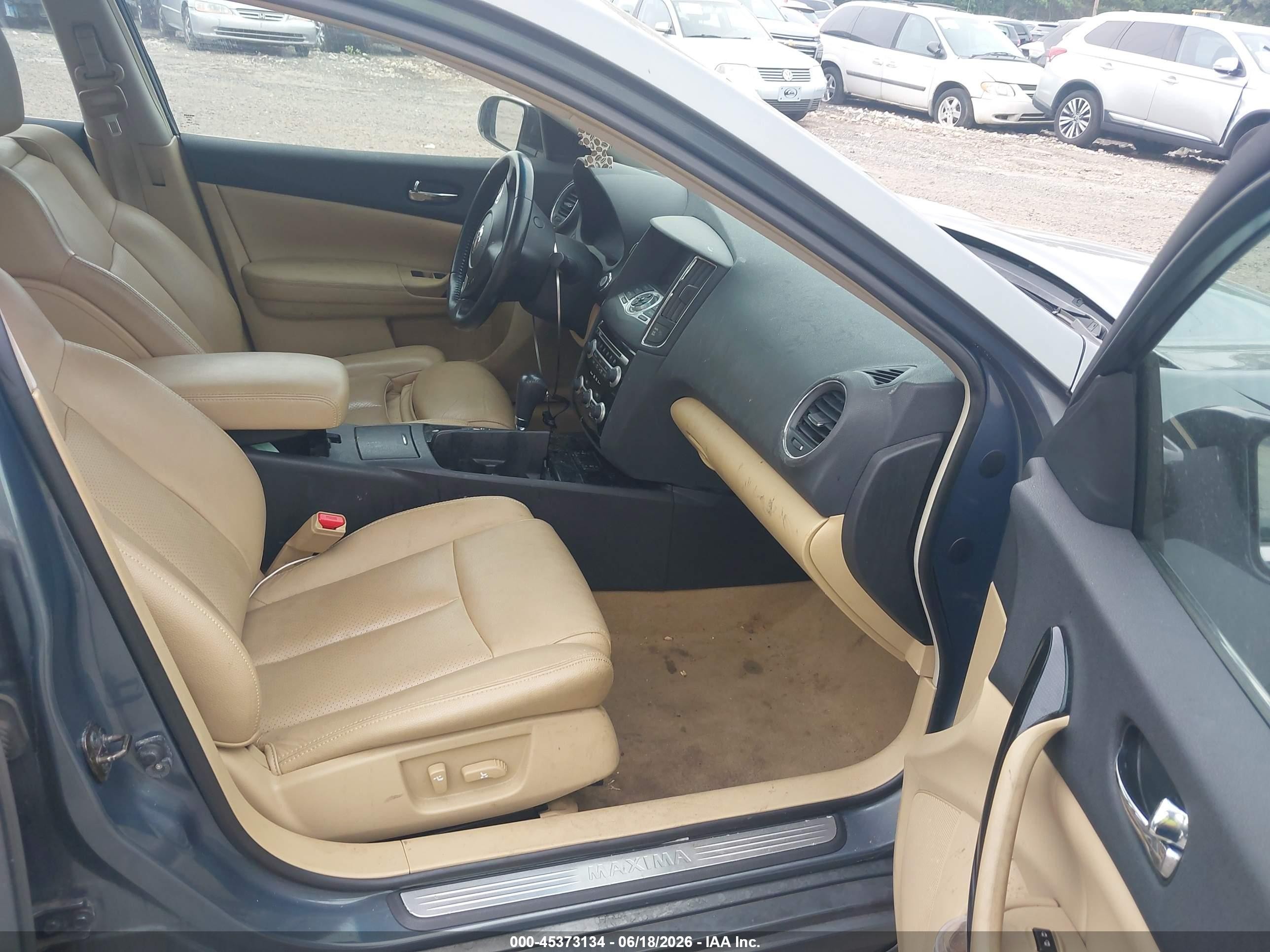 2010 Nissan Maxima 3.5 Sv Gray vin: 1N4AA5AP5AC810689