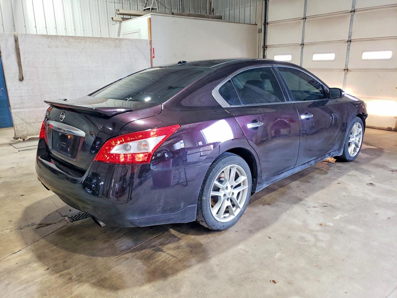 2010 Nissan Maxima 3.5 S Purple vin: 1N4AA5AP5AC833597