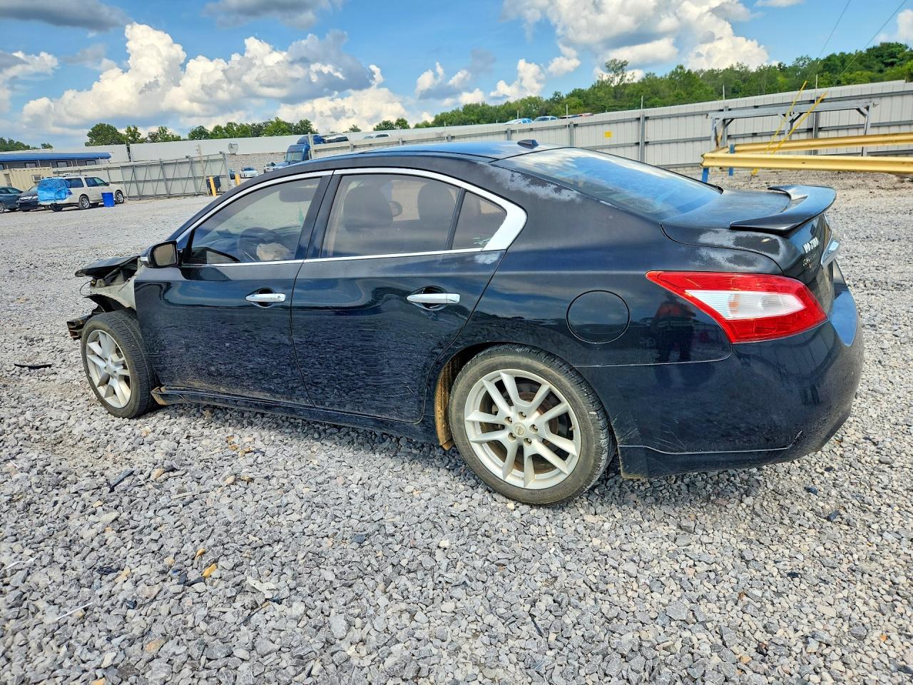 2010 Nissan Maxima 3.5 S Black vin: 1N4AA5AP5AC833728