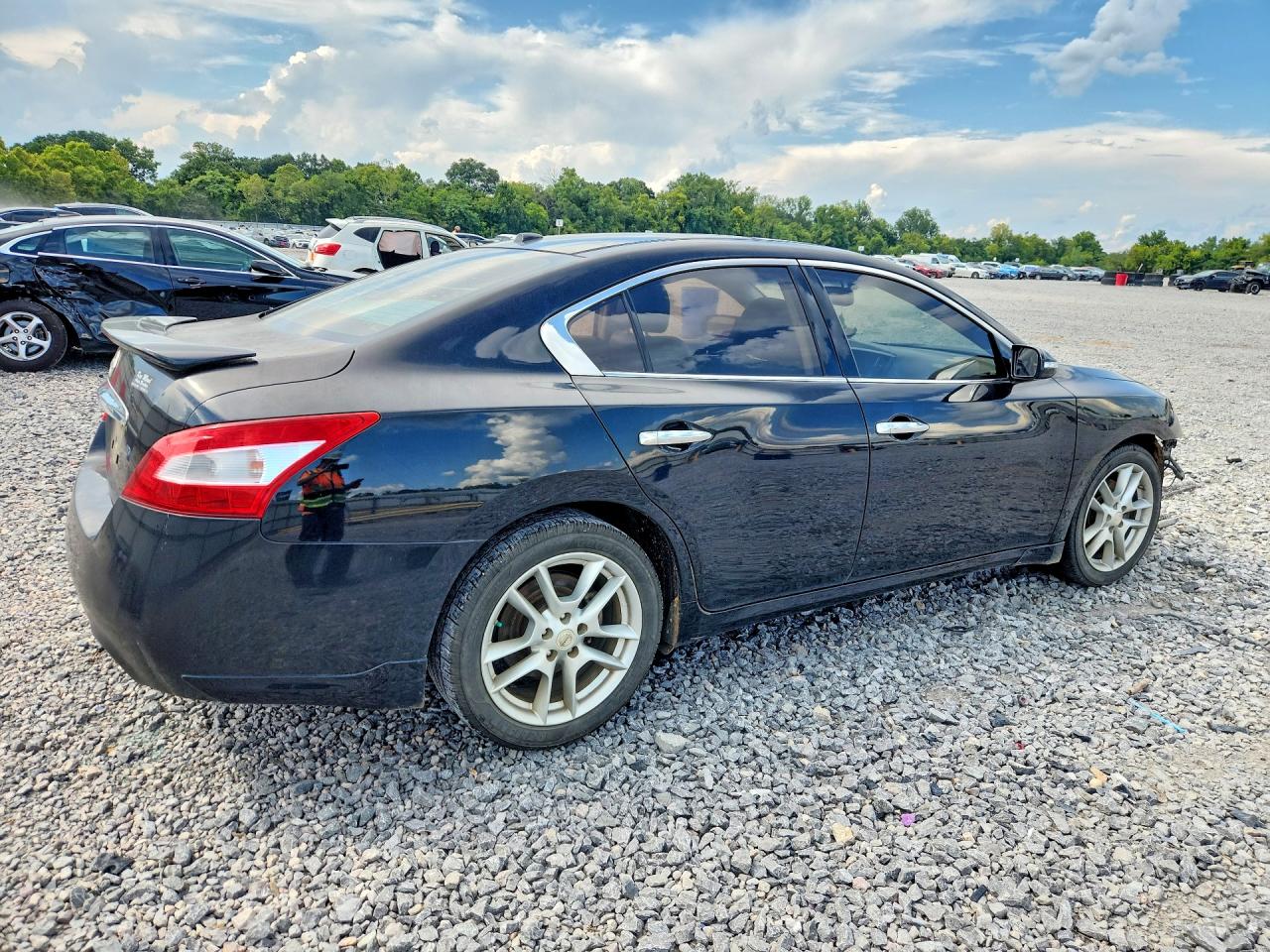 2010 Nissan Maxima 3.5 S Black vin: 1N4AA5AP5AC833728