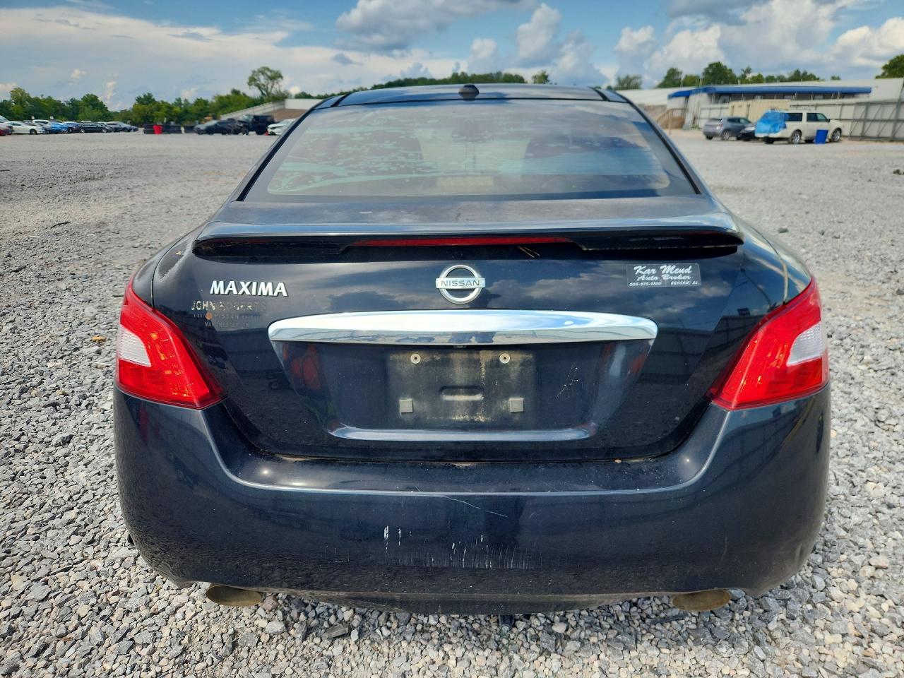 2010 Nissan Maxima 3.5 S Black vin: 1N4AA5AP5AC833728