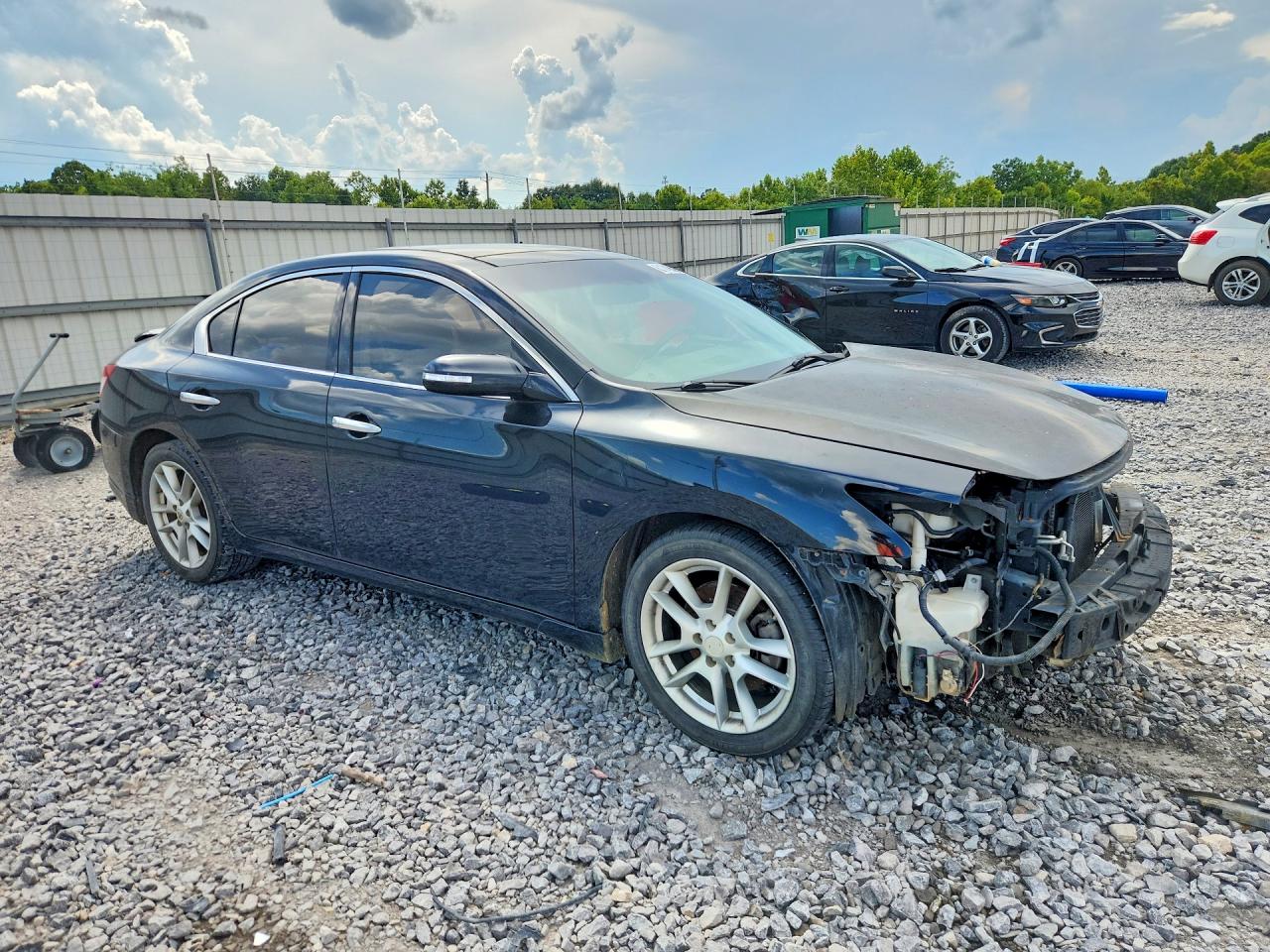2010 Nissan Maxima 3.5 S Black vin: 1N4AA5AP5AC833728