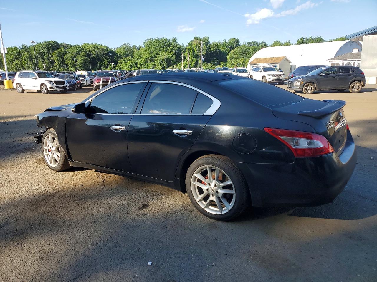 2010 Nissan Maxima 3.5 S Black vin: 1N4AA5AP5AC834250