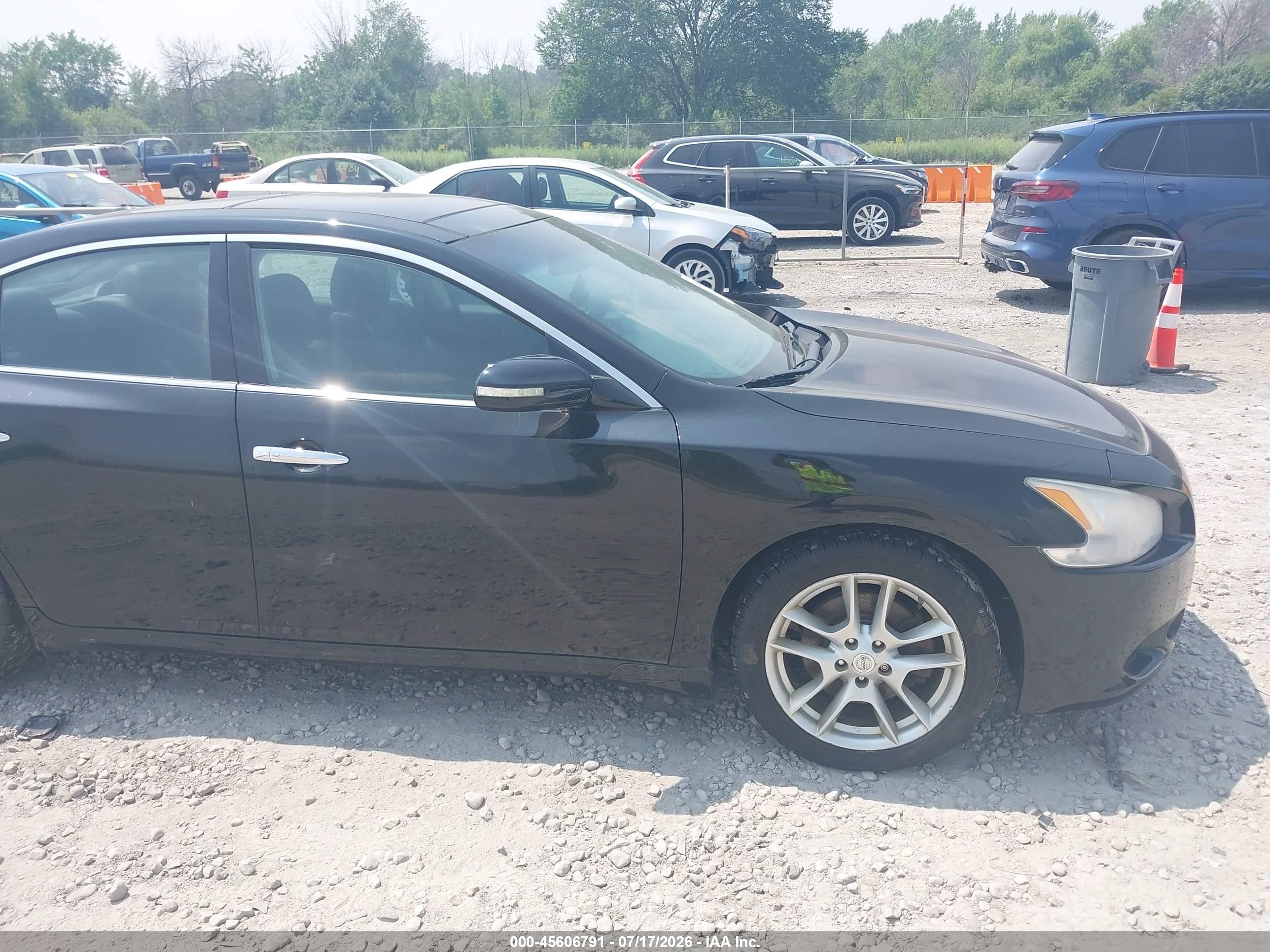 2010 Nissan Maxima 3.5 Sv Black vin: 1N4AA5AP5AC840016