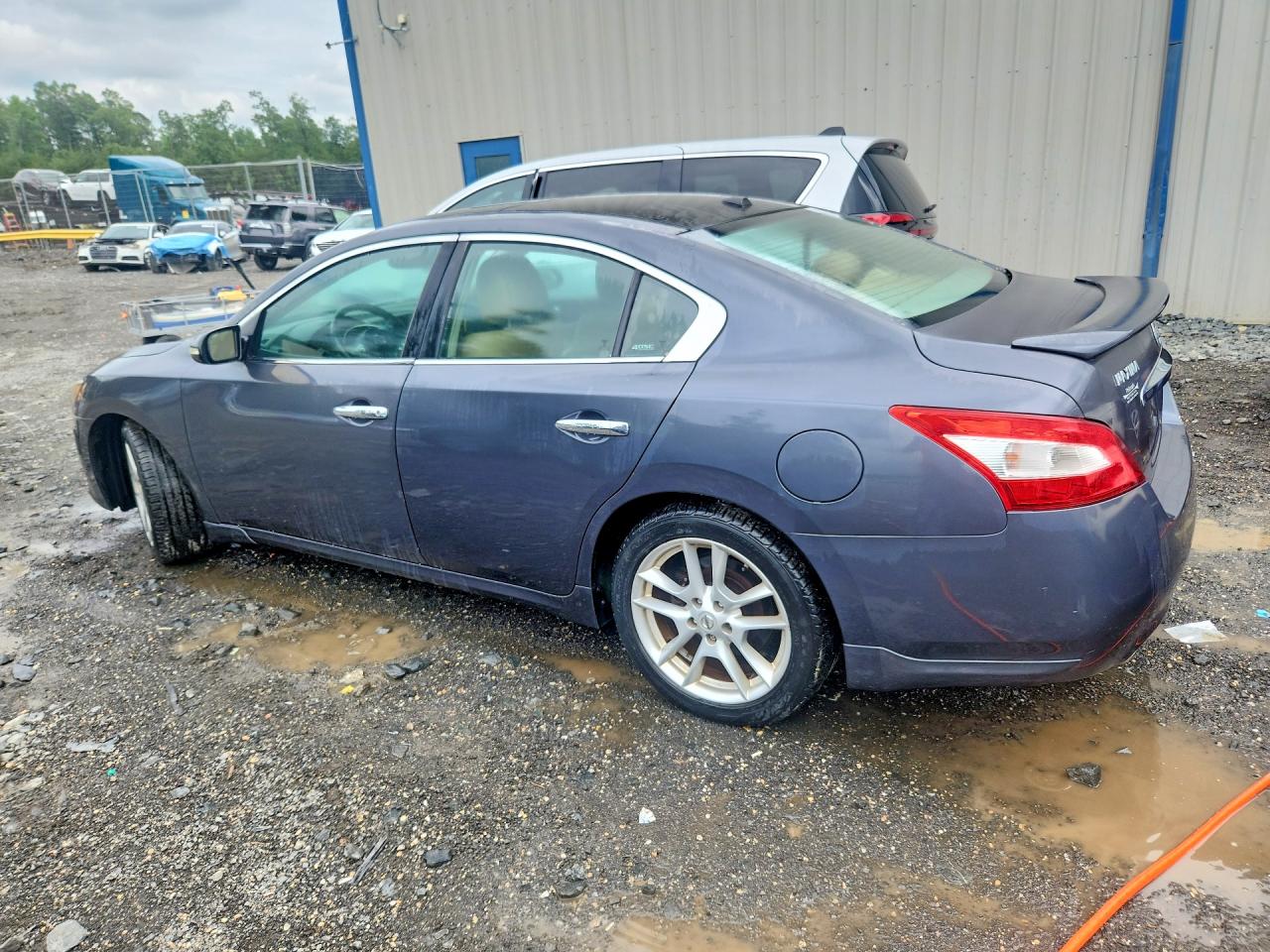 2010 Nissan Maxima 3.5 S Blue vin: 1N4AA5AP5AC844437