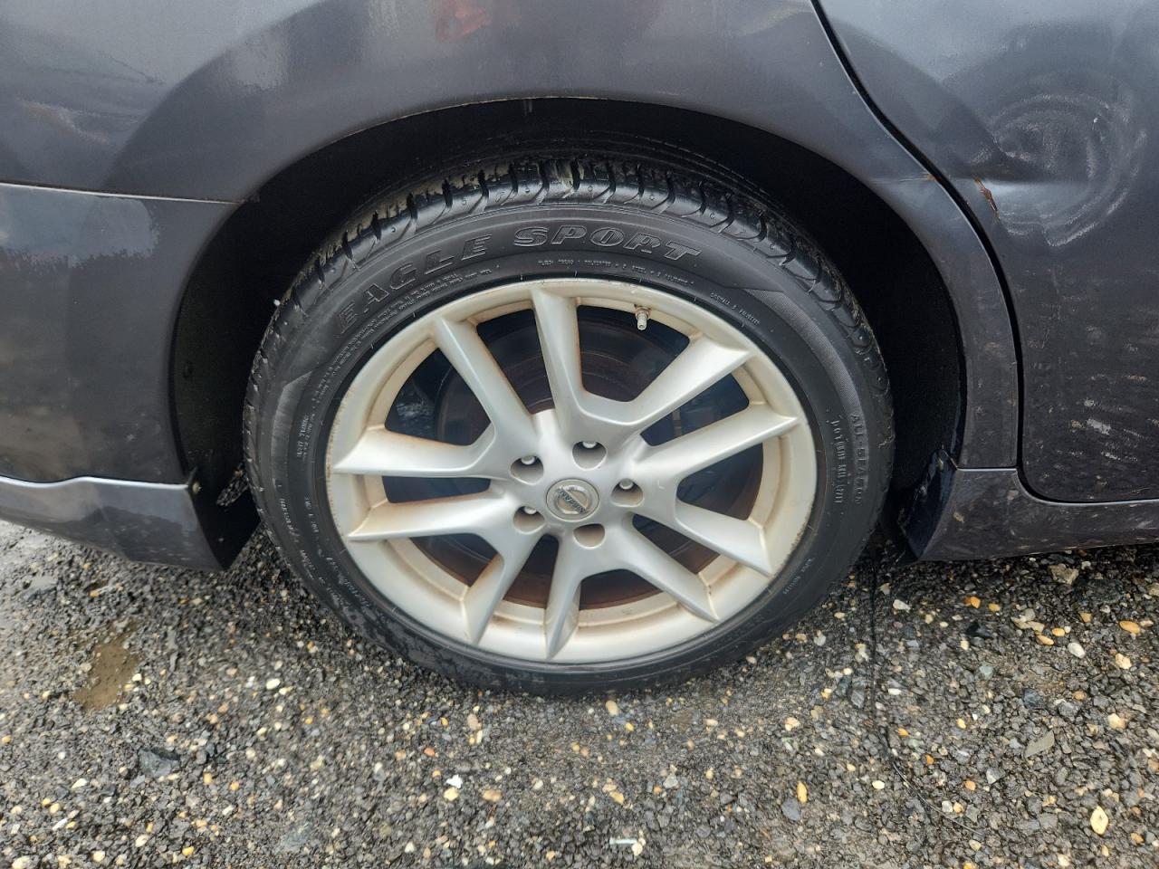 2010 Nissan Maxima 3.5 S Blue vin: 1N4AA5AP5AC844437 Damage: Right Rear Wheel, Curb Rash, > 12 Inches