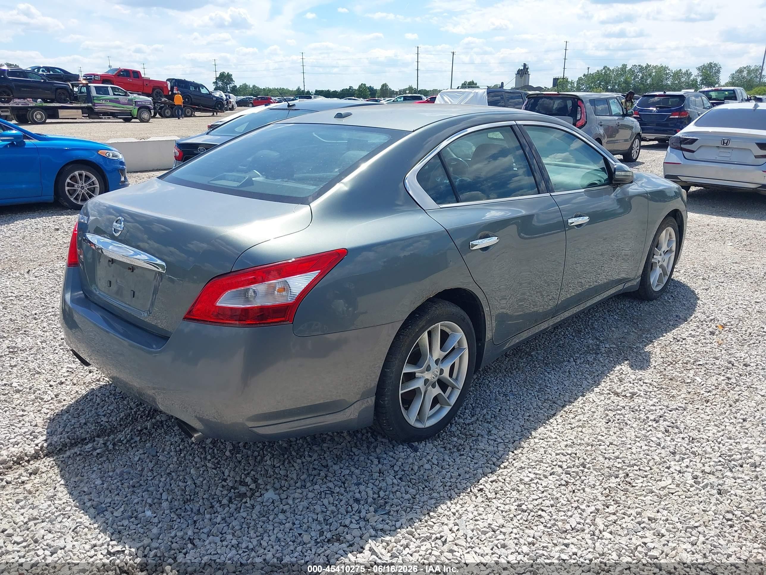 2010 Nissan Maxima 3.5 Sv Серый vin: 1N4AA5AP5AC858712
