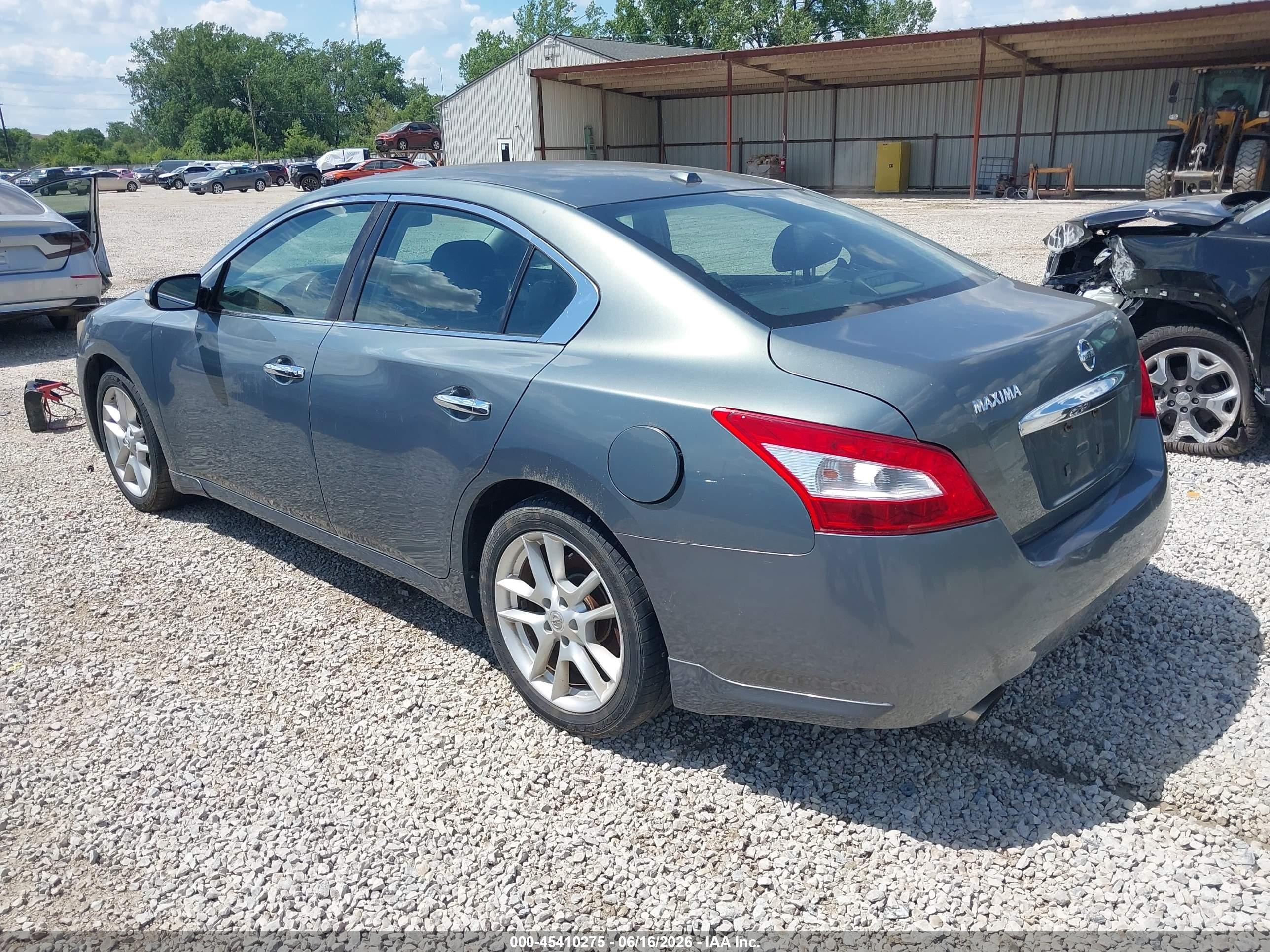 2010 Nissan Maxima 3.5 Sv Серый vin: 1N4AA5AP5AC858712