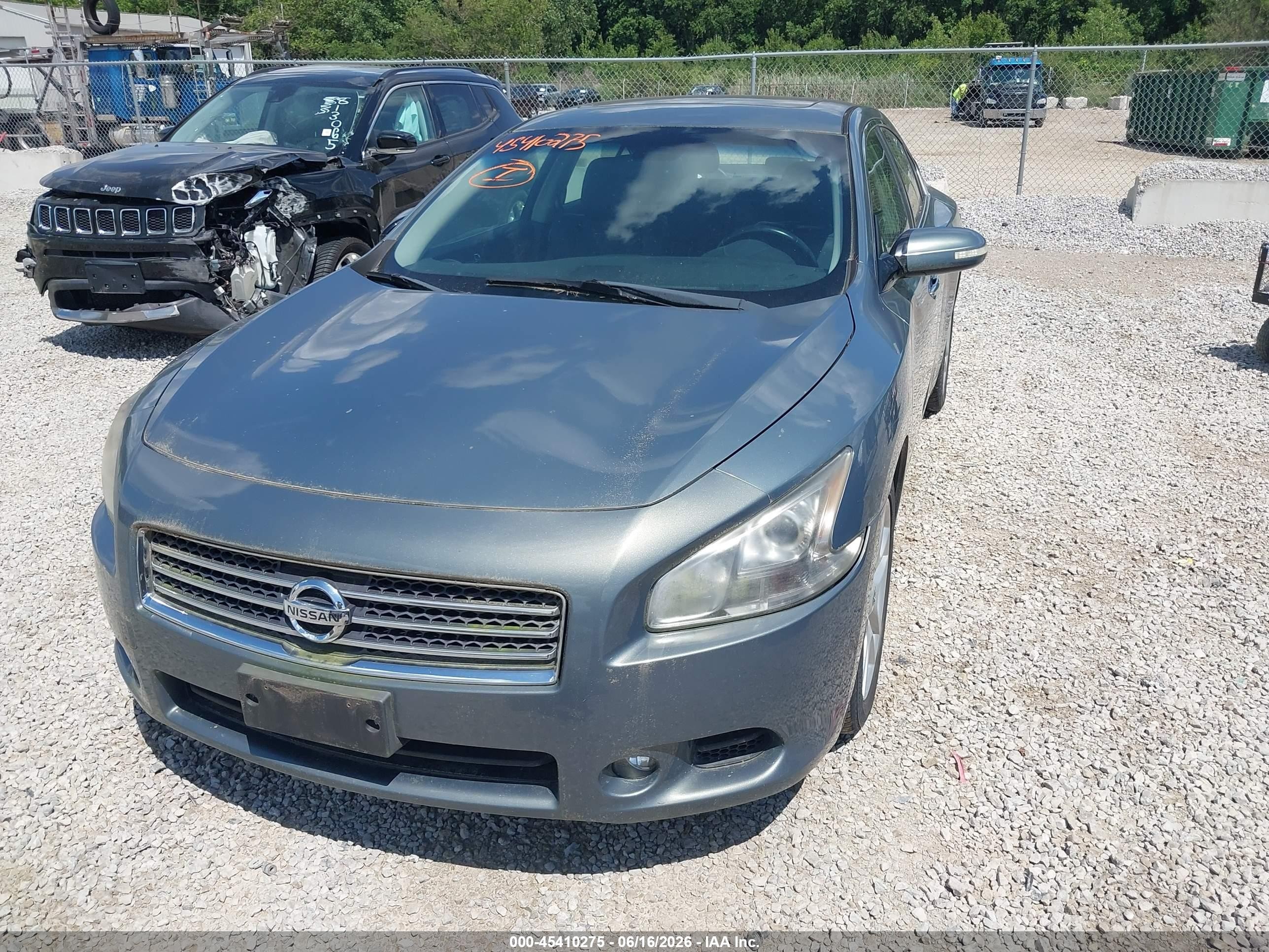 2010 Nissan Maxima 3.5 Sv Серый vin: 1N4AA5AP5AC858712