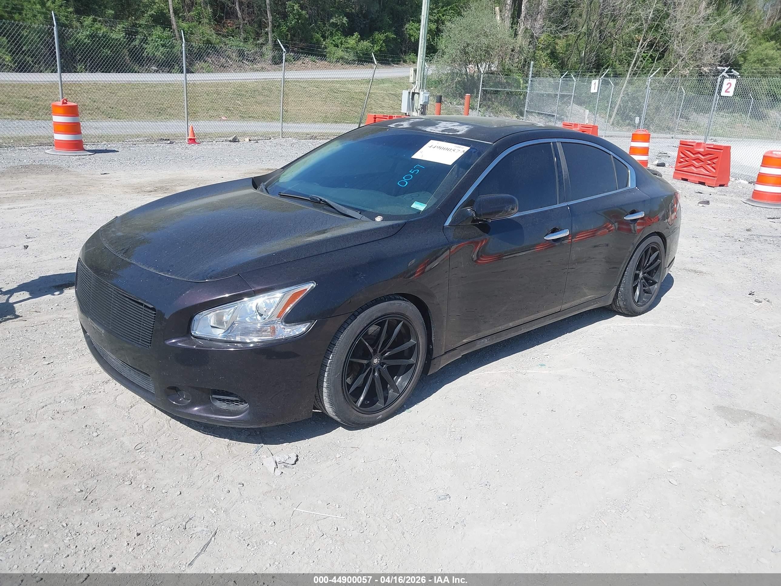 2010 Nissan Maxima 3.5 S Черный vin: 1N4AA5AP5AC862792