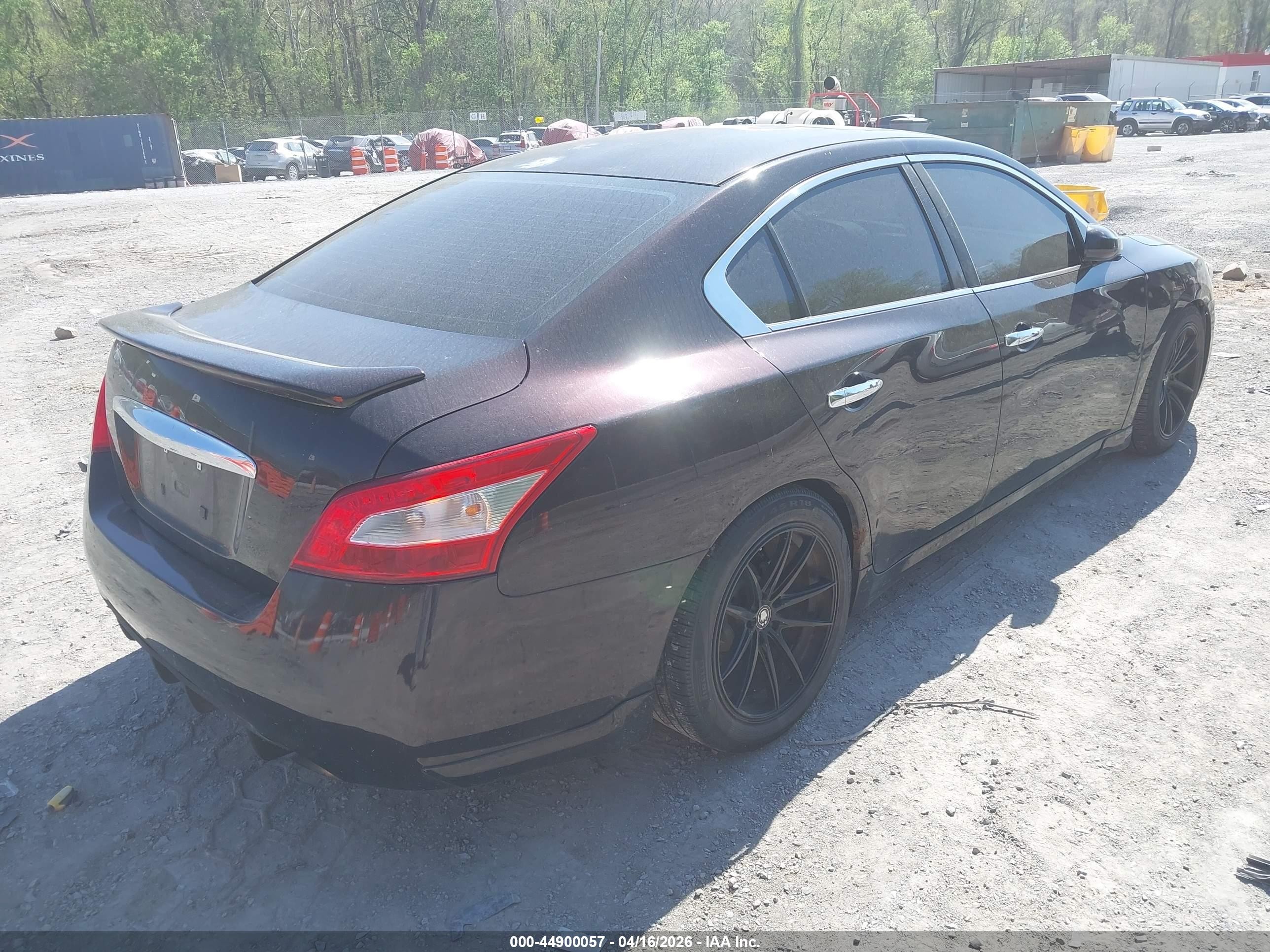 2010 Nissan Maxima 3.5 S Черный vin: 1N4AA5AP5AC862792