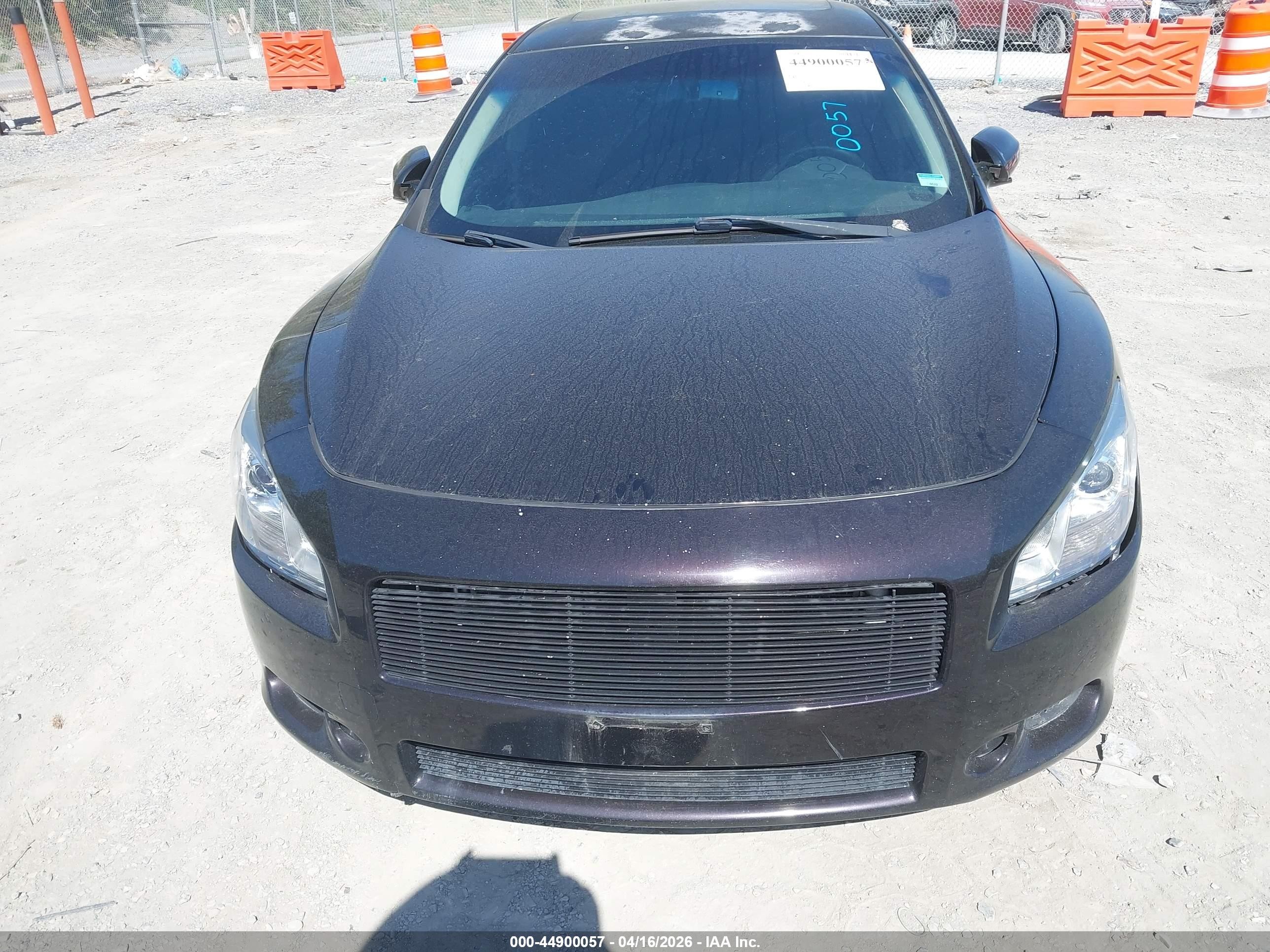 2010 Nissan Maxima 3.5 S Черный vin: 1N4AA5AP5AC862792
