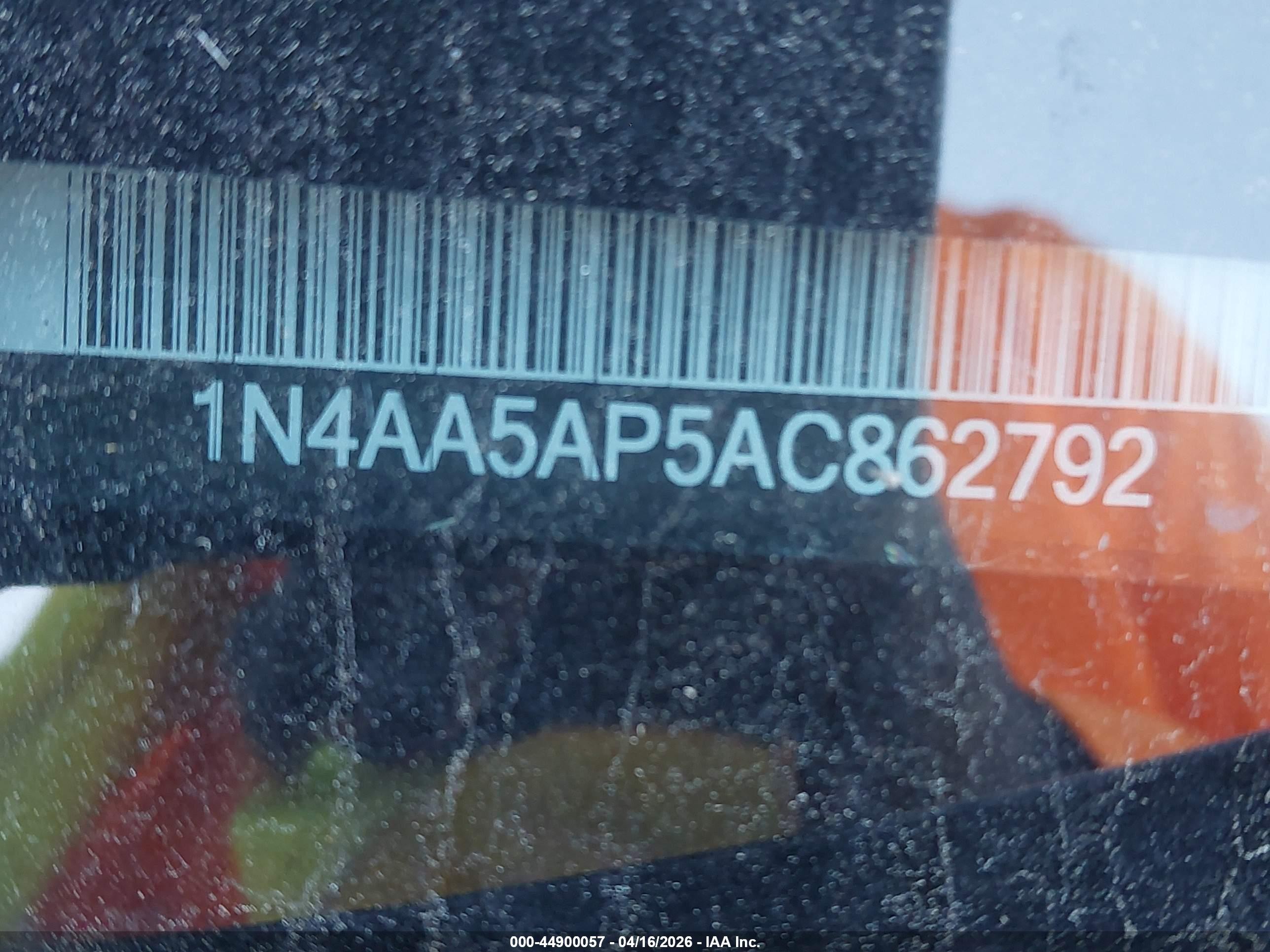 2010 Nissan Maxima 3.5 S Черный vin: 1N4AA5AP5AC862792