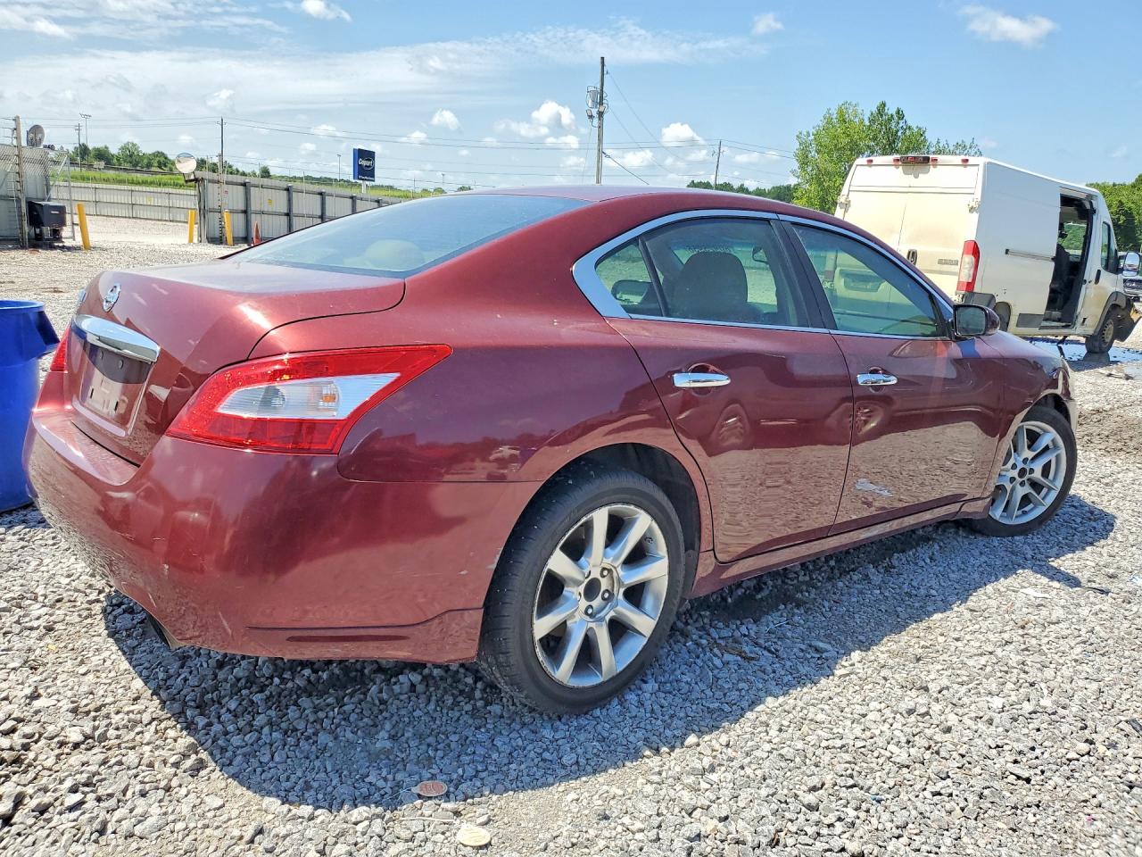 2010 Nissan Maxima 3.5 S Бордовый vin: 1N4AA5AP5AC864669