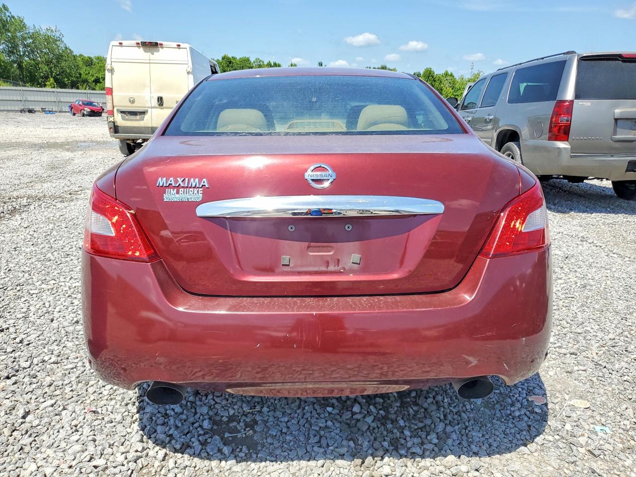 2010 Nissan Maxima 3.5 S Бордовый vin: 1N4AA5AP5AC864669