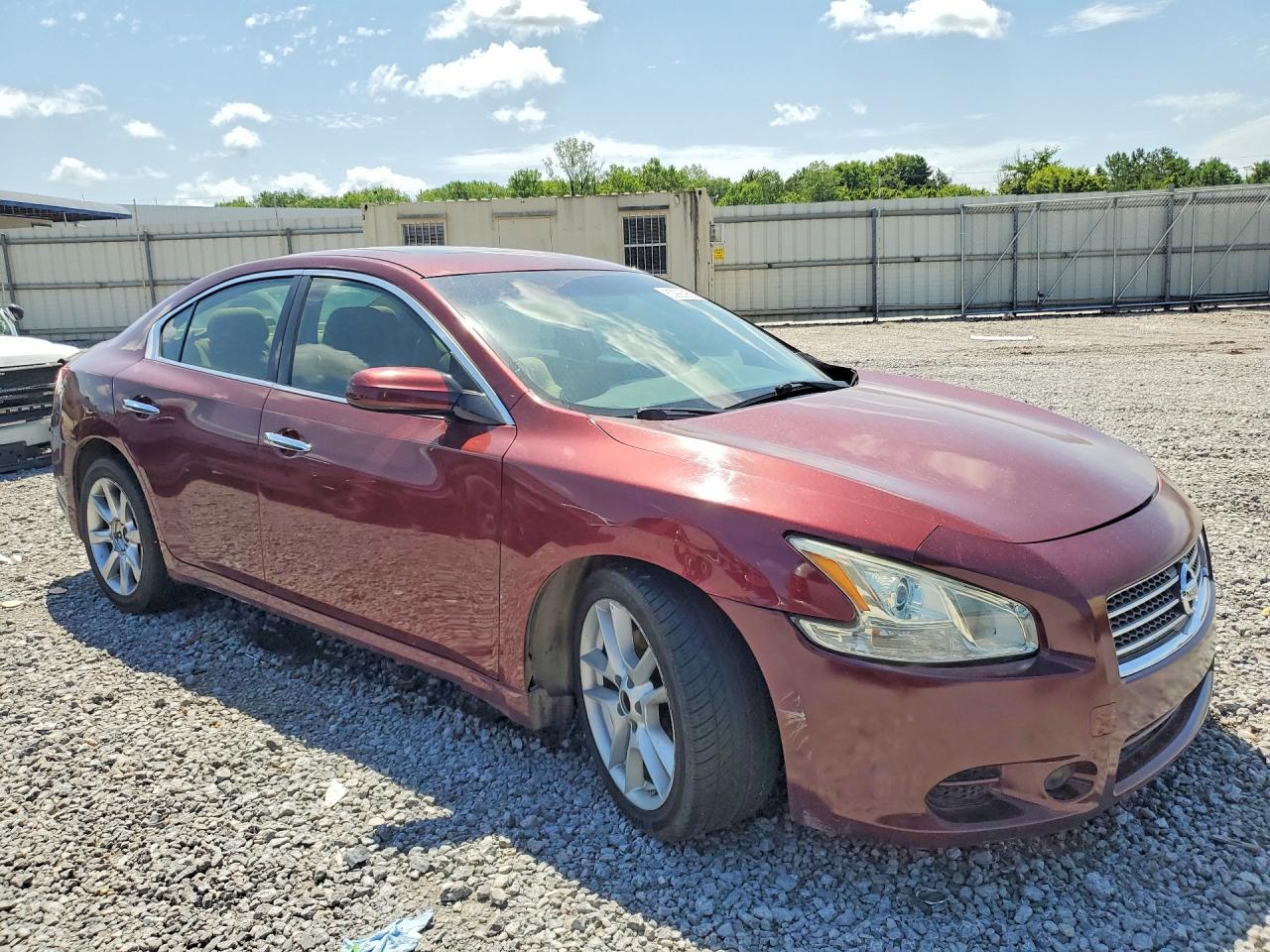 2010 Nissan Maxima 3.5 S Бордовый vin: 1N4AA5AP5AC864669