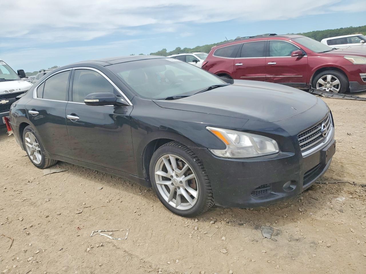 2010 Nissan Maxima 3.5 S Black vin: 1N4AA5AP5AC866650