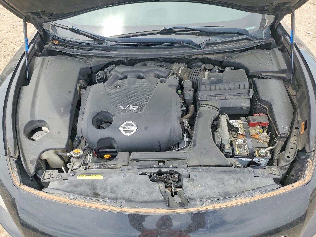 2010 Nissan Maxima 3.5 S Black vin: 1N4AA5AP5AC866650