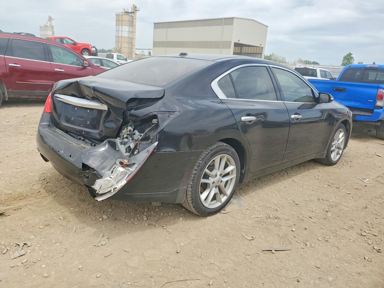 2010 Nissan Maxima 3.5 S Black vin: 1N4AA5AP5AC866650