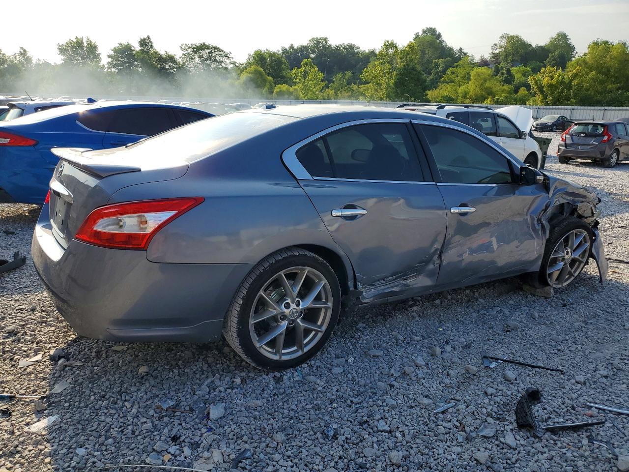 2011 Nissan Maxima 3.5 S Серый vin: 1N4AA5AP5BC800164