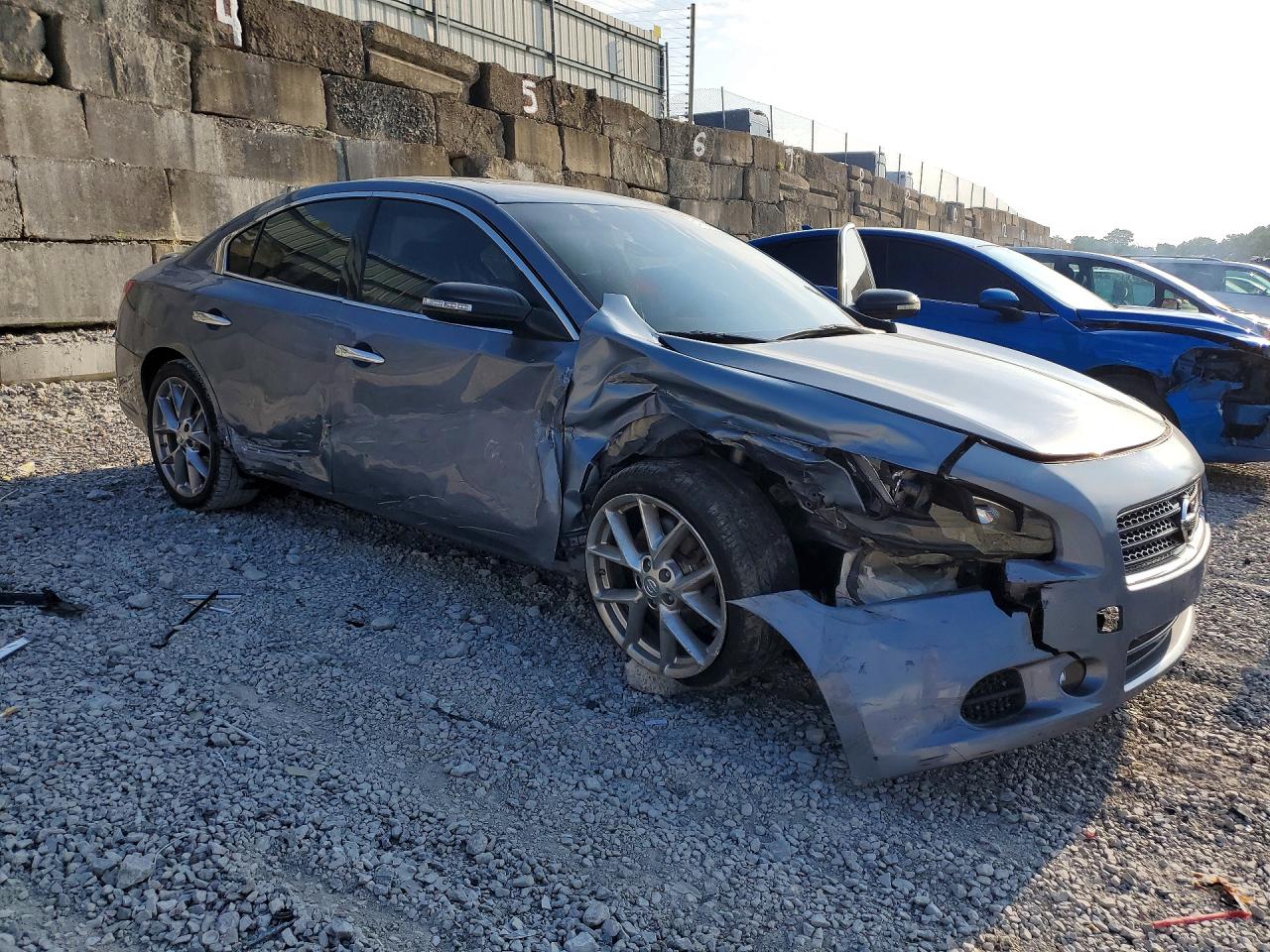 2011 Nissan Maxima 3.5 S Серый vin: 1N4AA5AP5BC800164