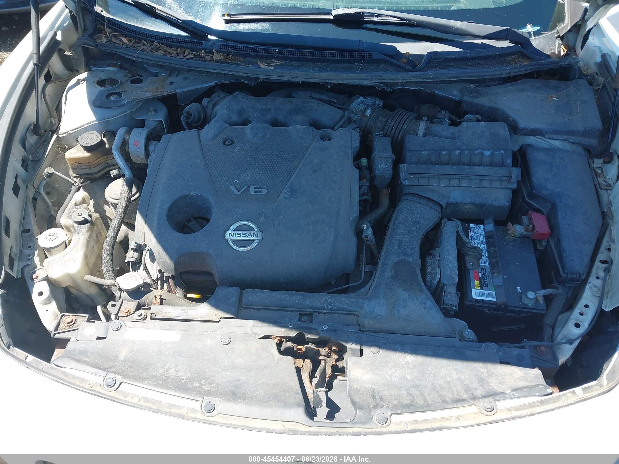 2011 Nissan Maxima 3.5 S White vin: 1N4AA5AP5BC809785