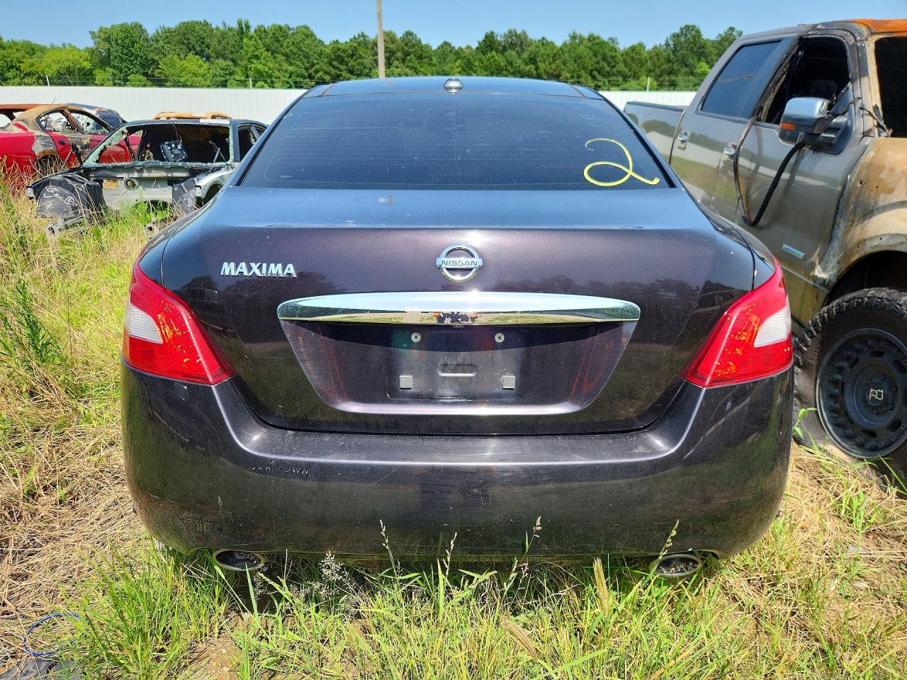 2011 Nissan Maxima 3.5 S Brown vin: 1N4AA5AP5BC812766