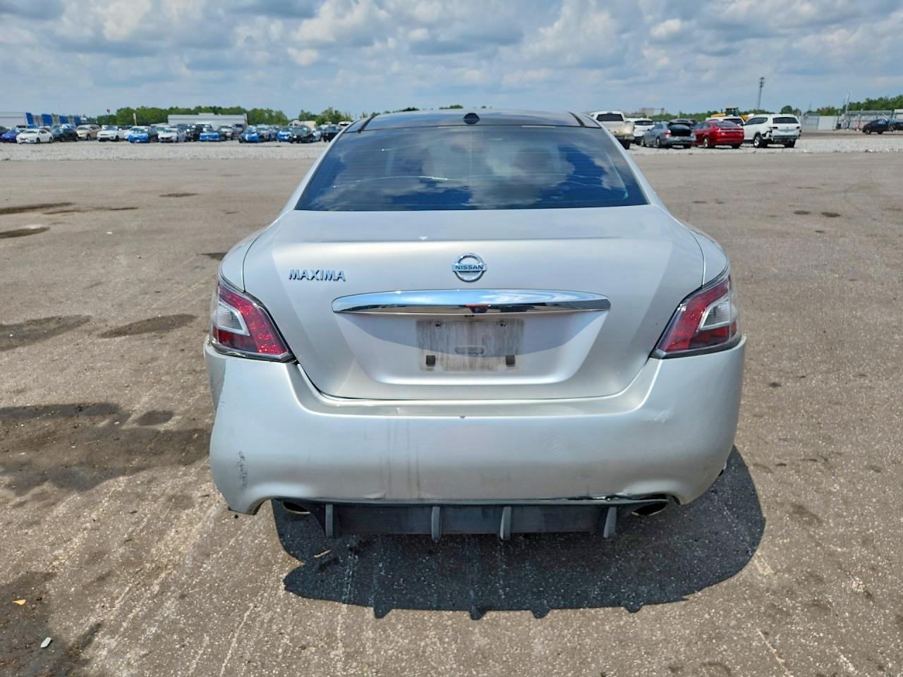 2011 Nissan Maxima 3.5 S Серебряный vin: 1N4AA5AP5BC817191