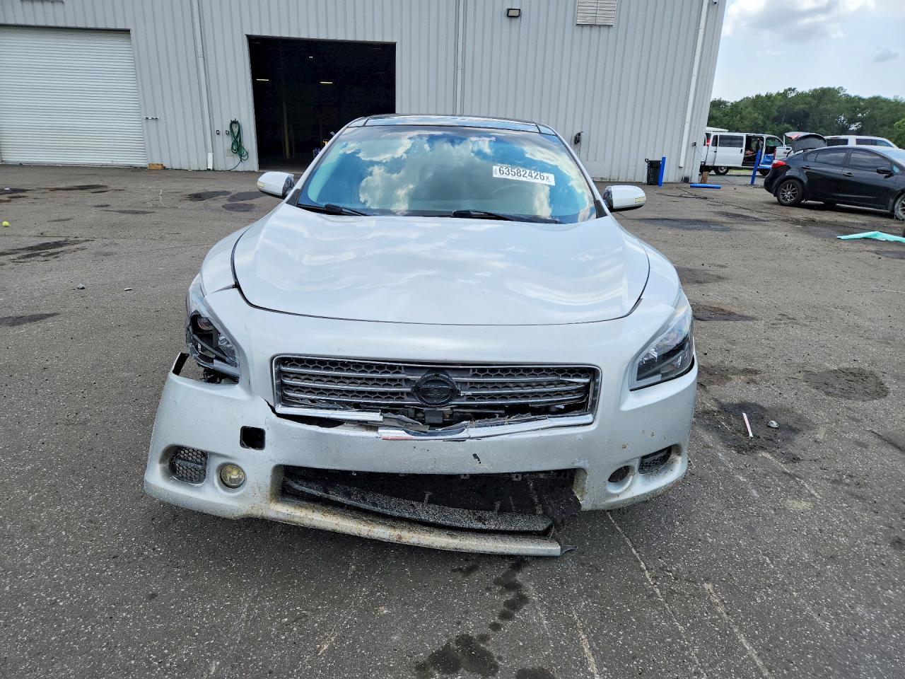 2011 Nissan Maxima 3.5 S Серебряный vin: 1N4AA5AP5BC817191