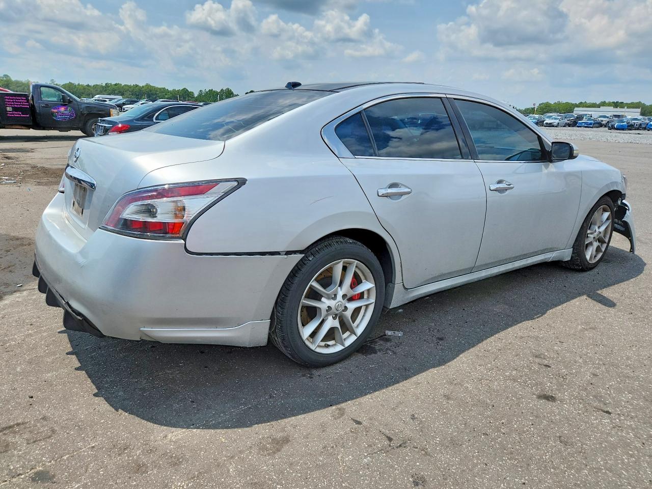 2011 Nissan Maxima 3.5 S Серебряный vin: 1N4AA5AP5BC817191