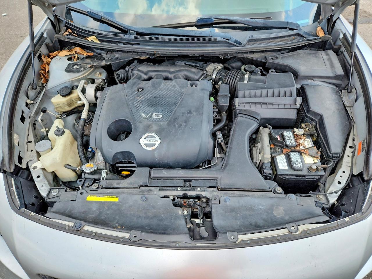 2011 Nissan Maxima 3.5 S Серебряный vin: 1N4AA5AP5BC817191