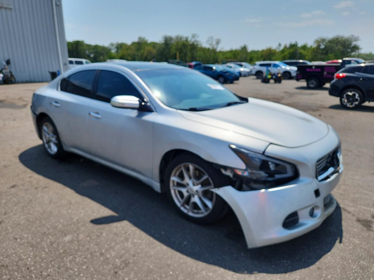 2011 Nissan Maxima 3.5 S Серебряный vin: 1N4AA5AP5BC817191