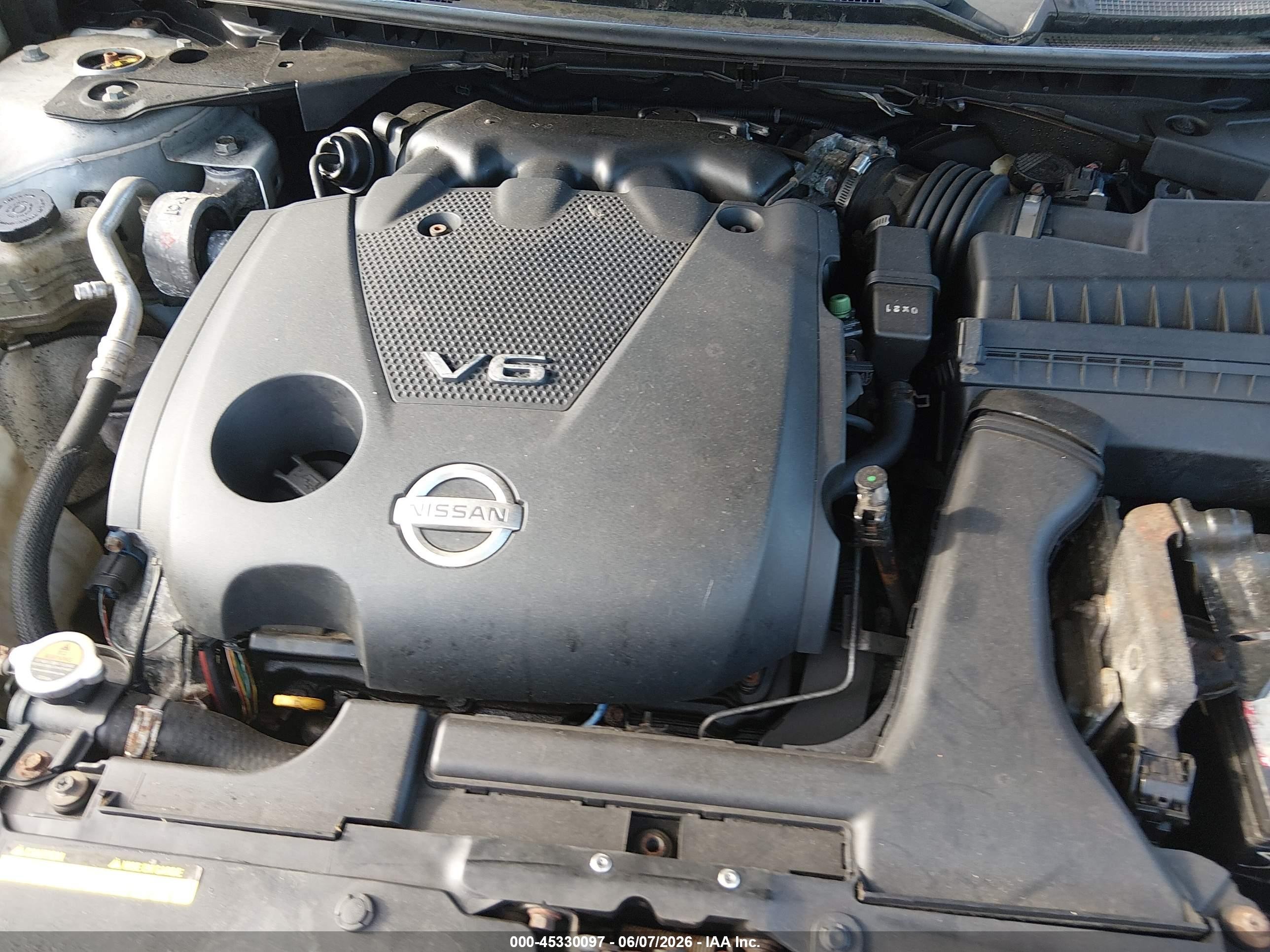2011 Nissan Maxima 3.5 S White vin: 1N4AA5AP5BC823766