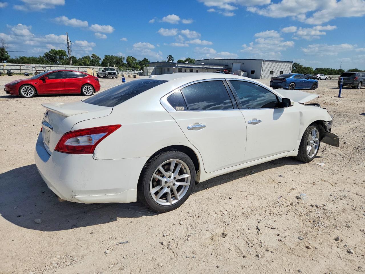 2011 Nissan Maxima Gxe/se/gle White vin: 1N4AA5AP5BC830068