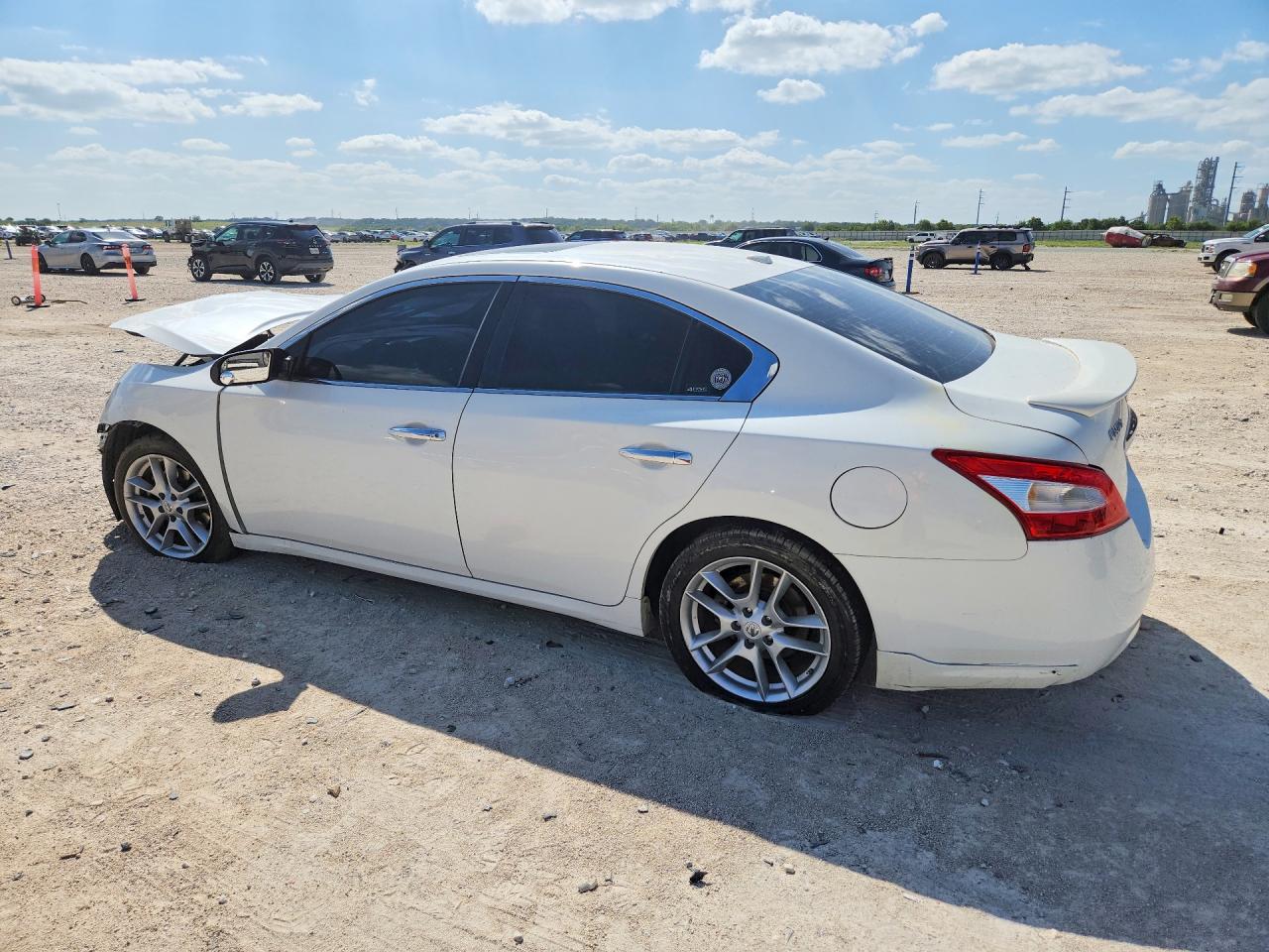 2011 Nissan Maxima Gxe/se/gle White vin: 1N4AA5AP5BC830068